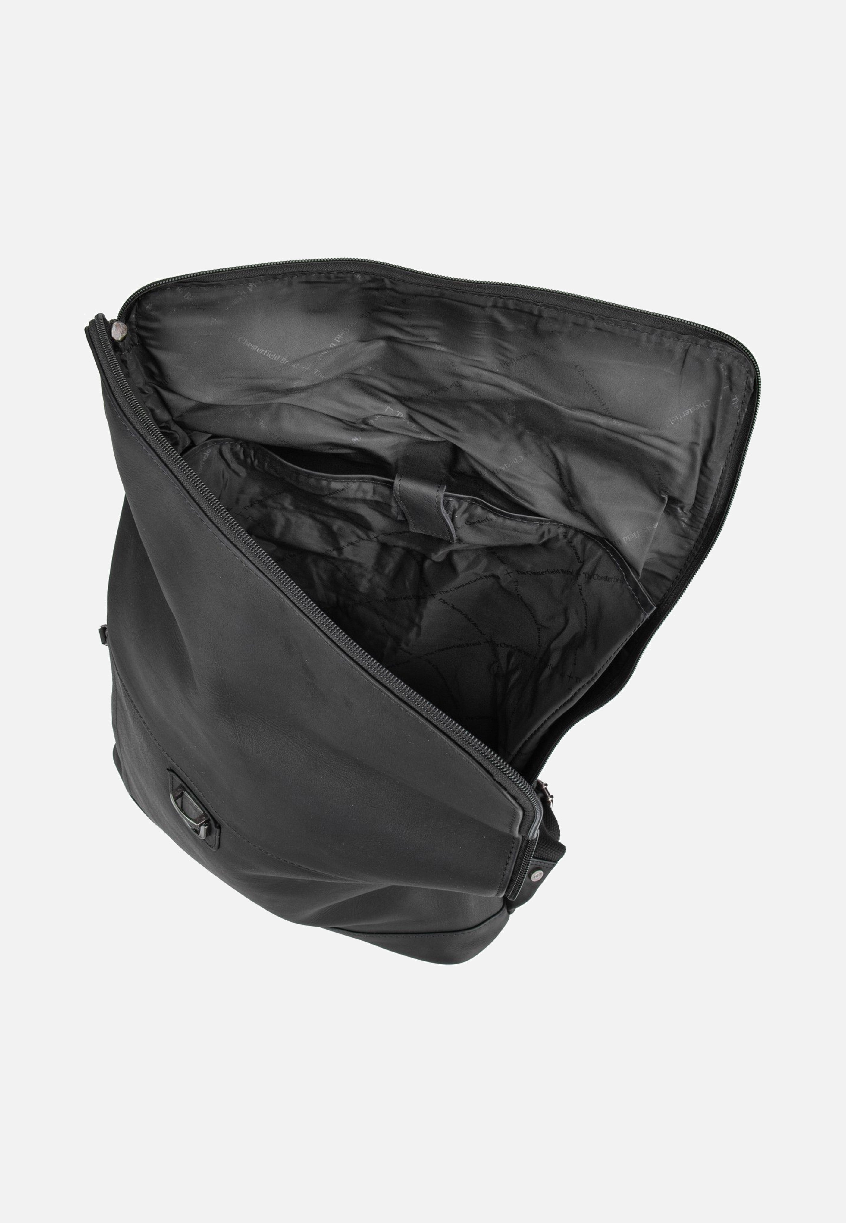 The Chesterfield Brand - Larsson 0338 Black - Rolltop Backpack | Neutral-Image