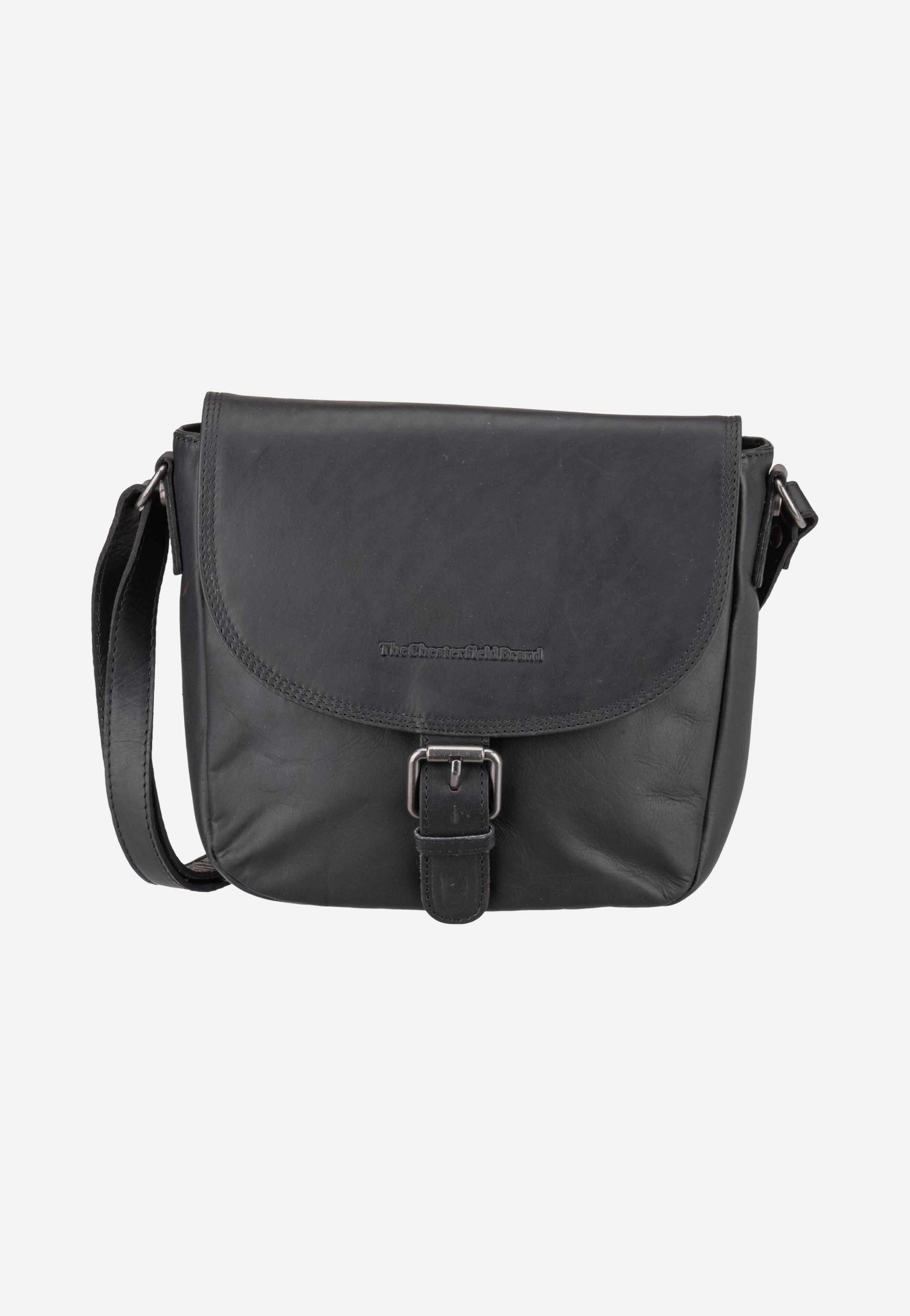 The Chesterfield Brand Lucian 1338 Black Crossbody Bag