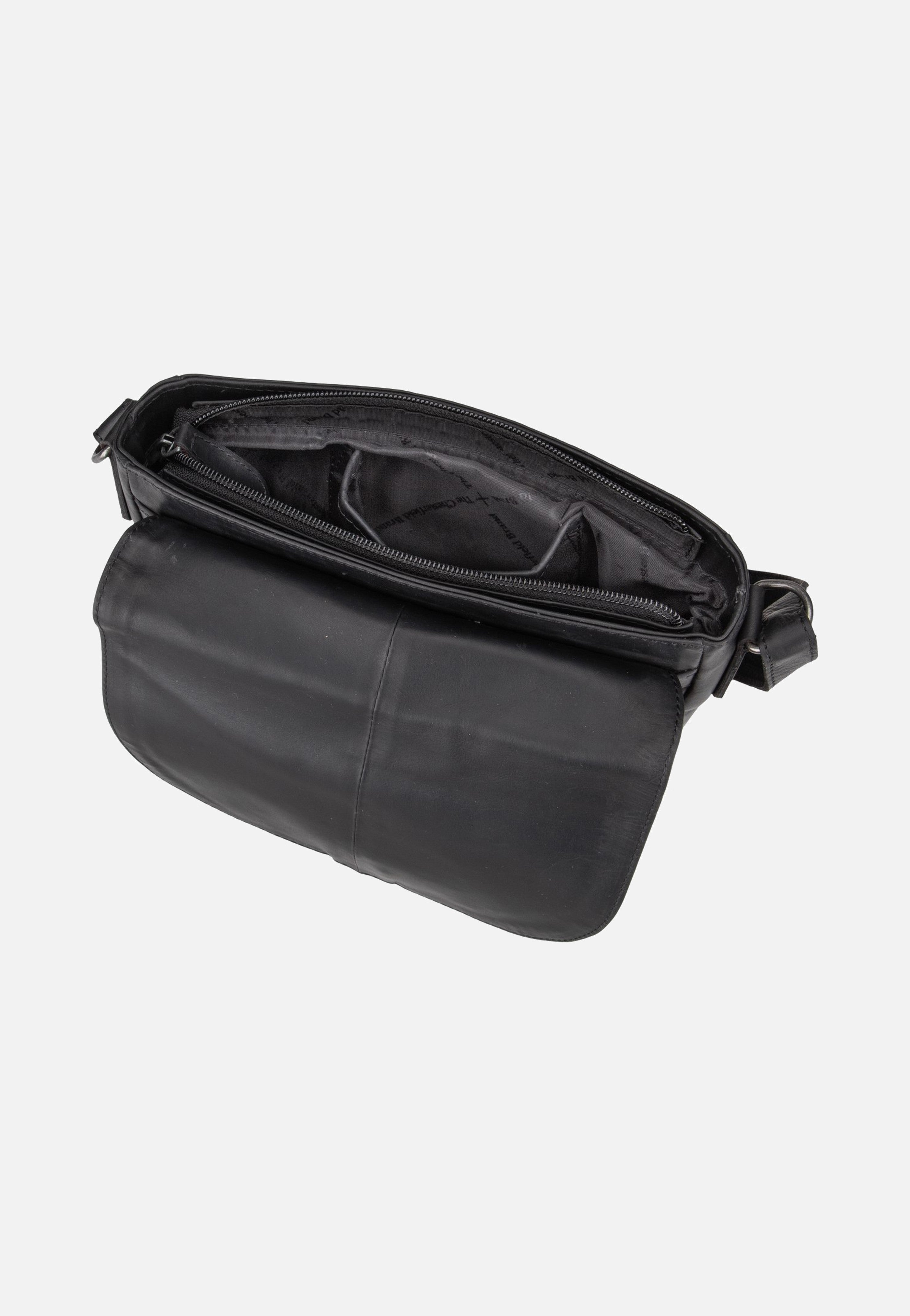 The Chesterfield Brand Lucian 1338 Black Crossbody Bag
