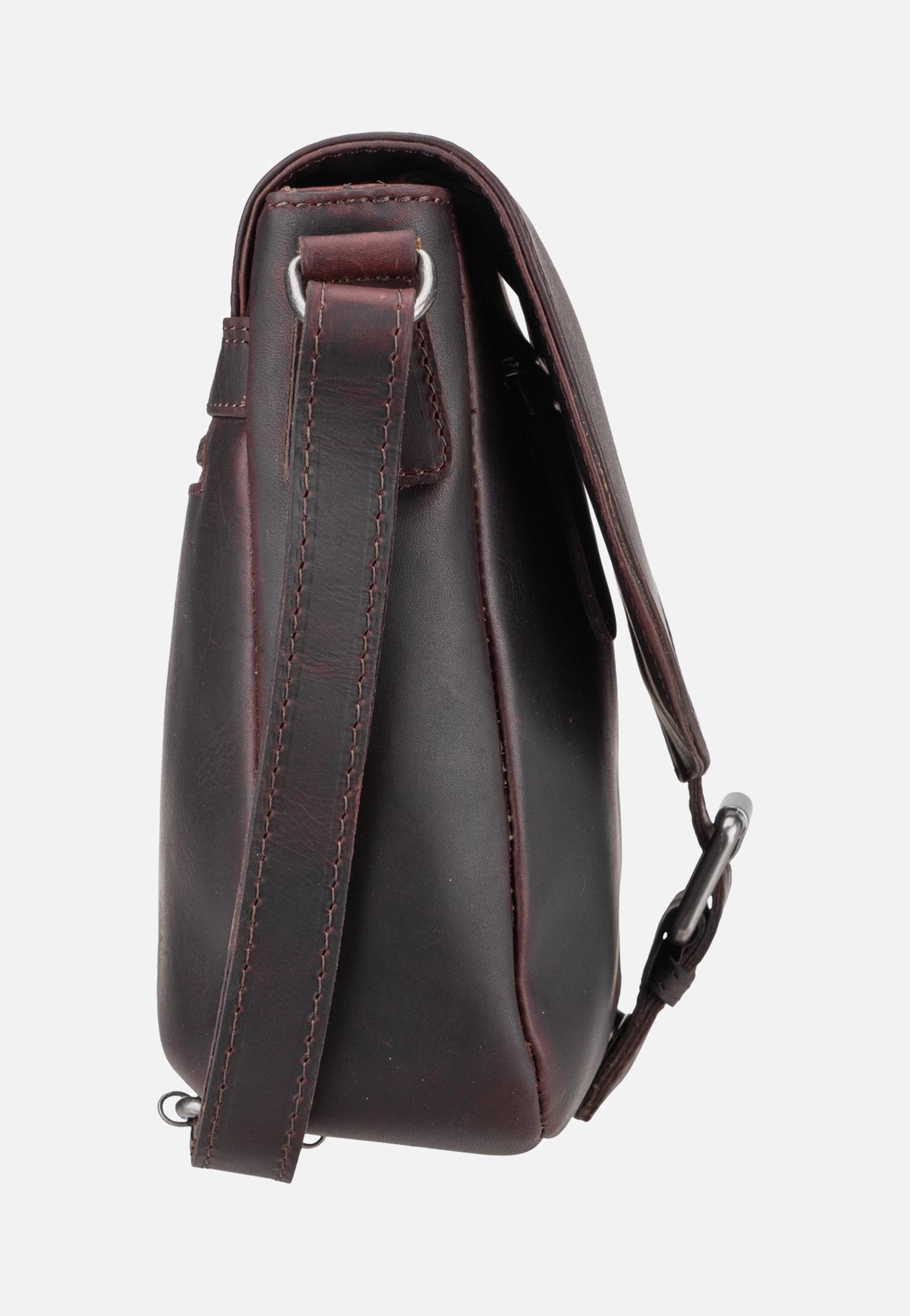 The Chesterfield Brand Lucian 1338 Brown Crossbody Bag