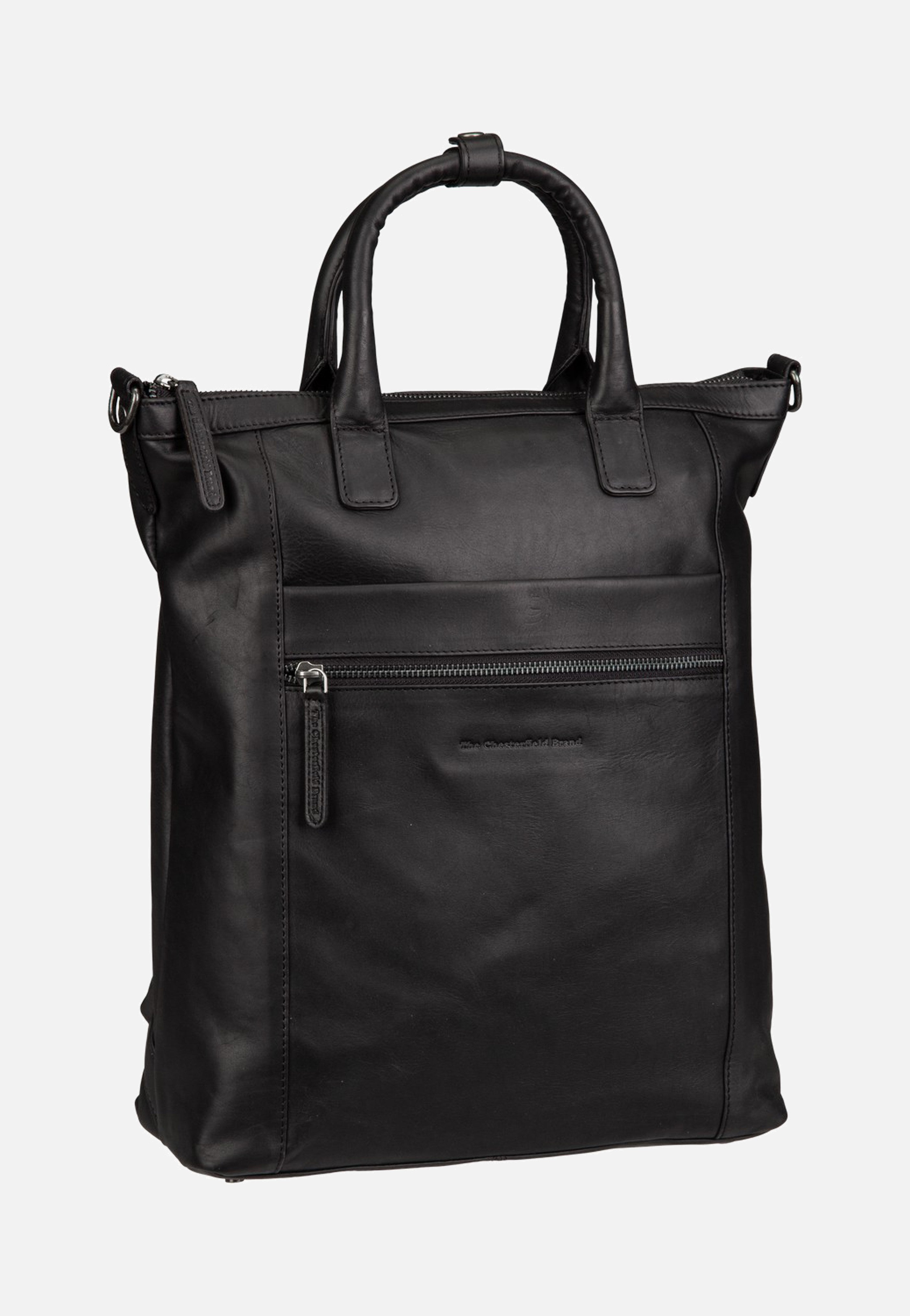 The Chesterfield Brand Luisa 0335 Black 2in1 Backpack Bag