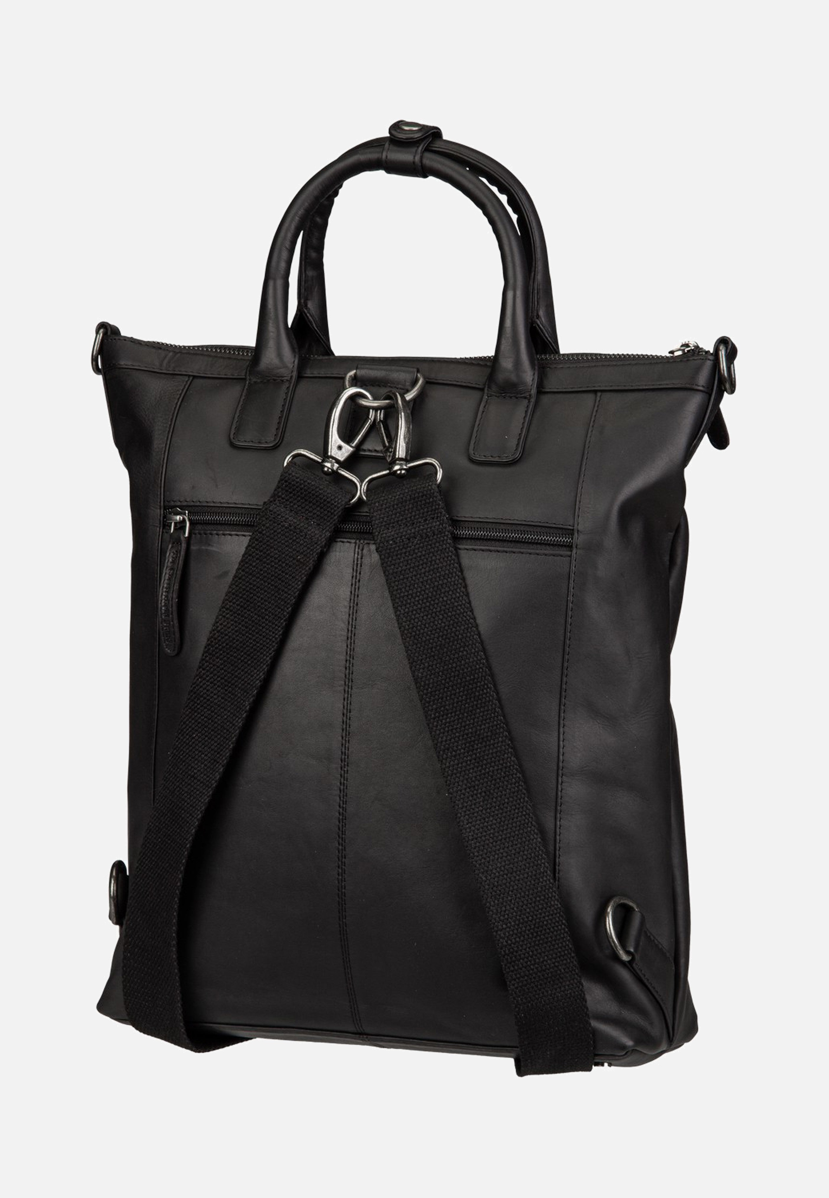 The Chesterfield Brand Luisa 0335 Black 2in1 Backpack Bag
