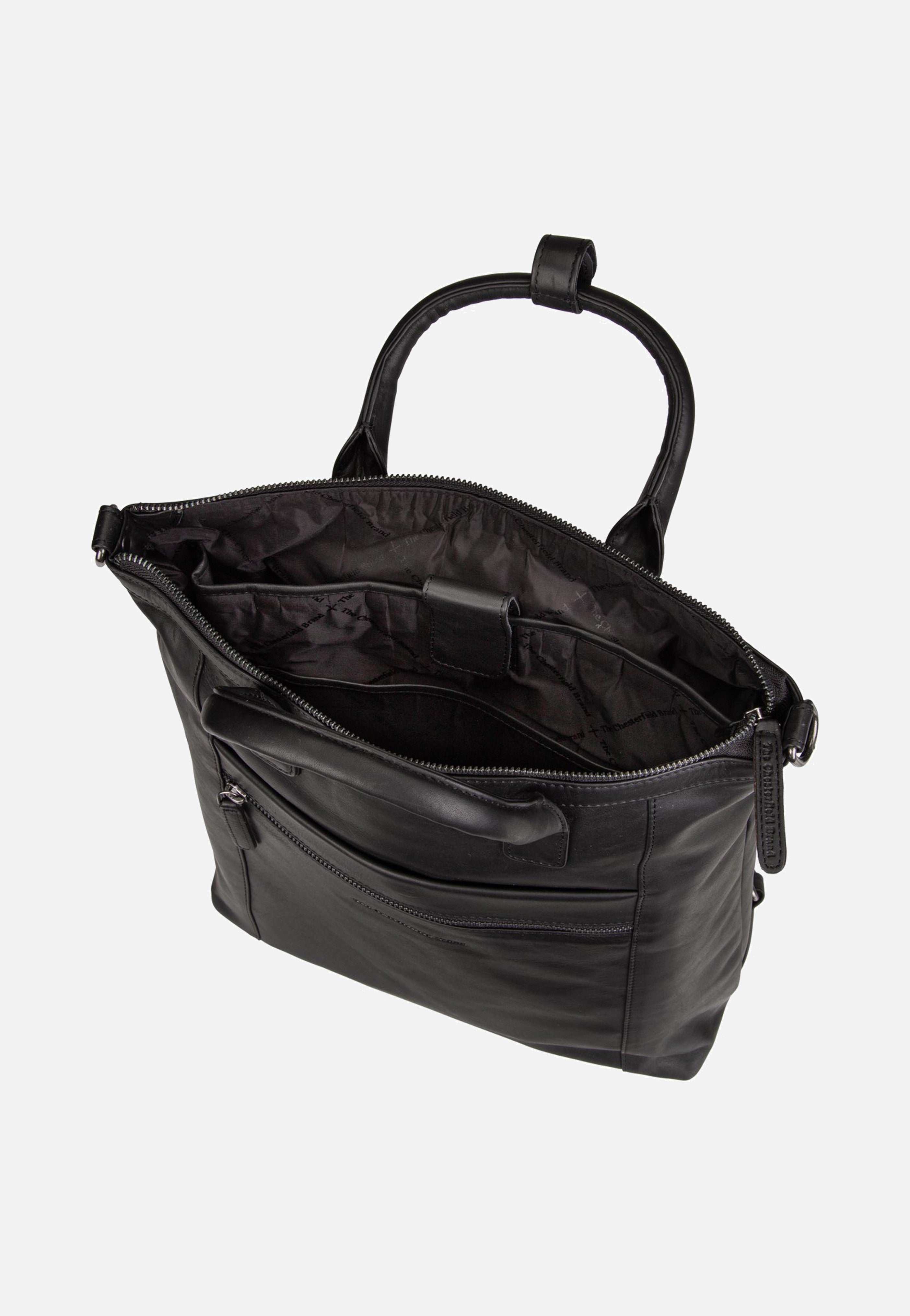 The Chesterfield Brand Luisa 0335 Black 2in1 Backpack Bag