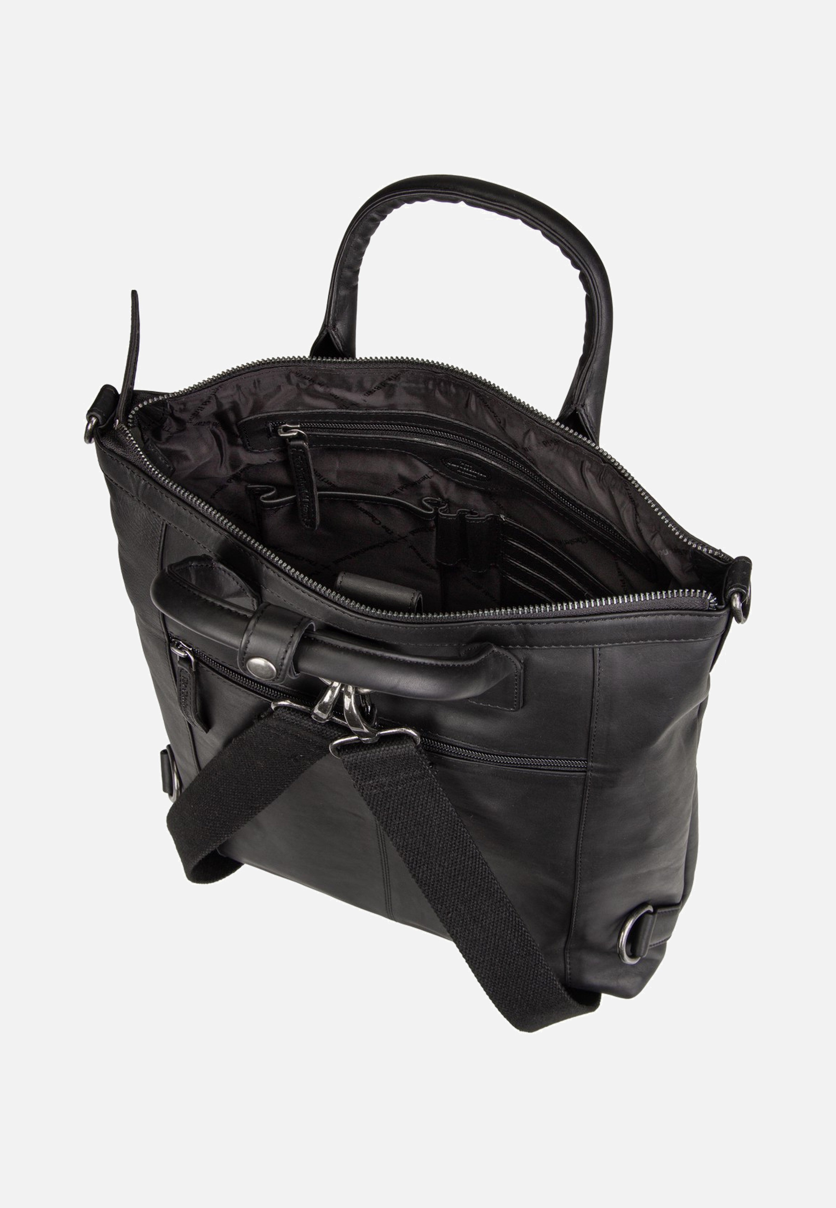The Chesterfield Brand Luisa 0335 Black 2in1 Backpack Bag
