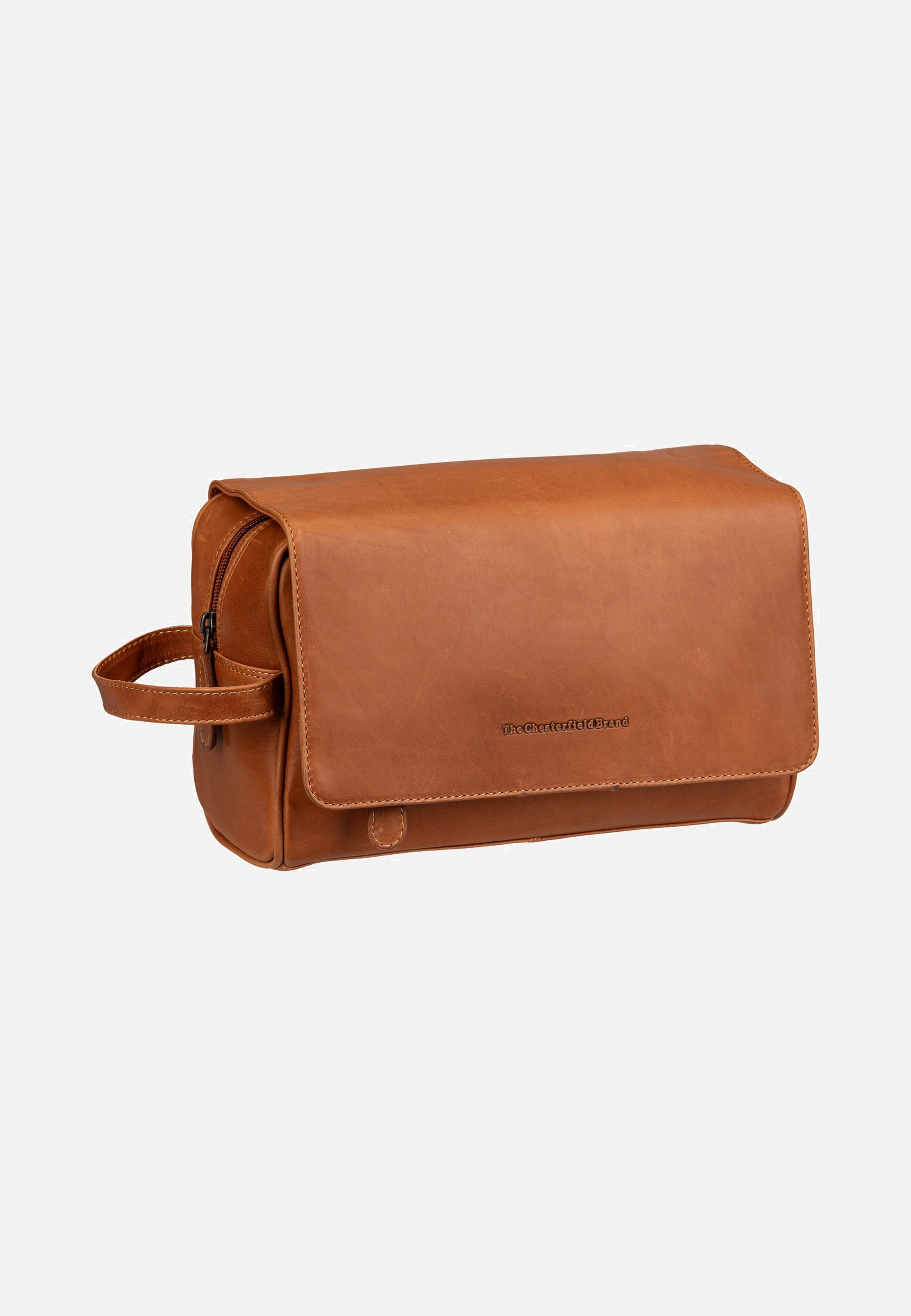The Chesterfield Brand Rosario 0500 Cognac Toiletry Bag