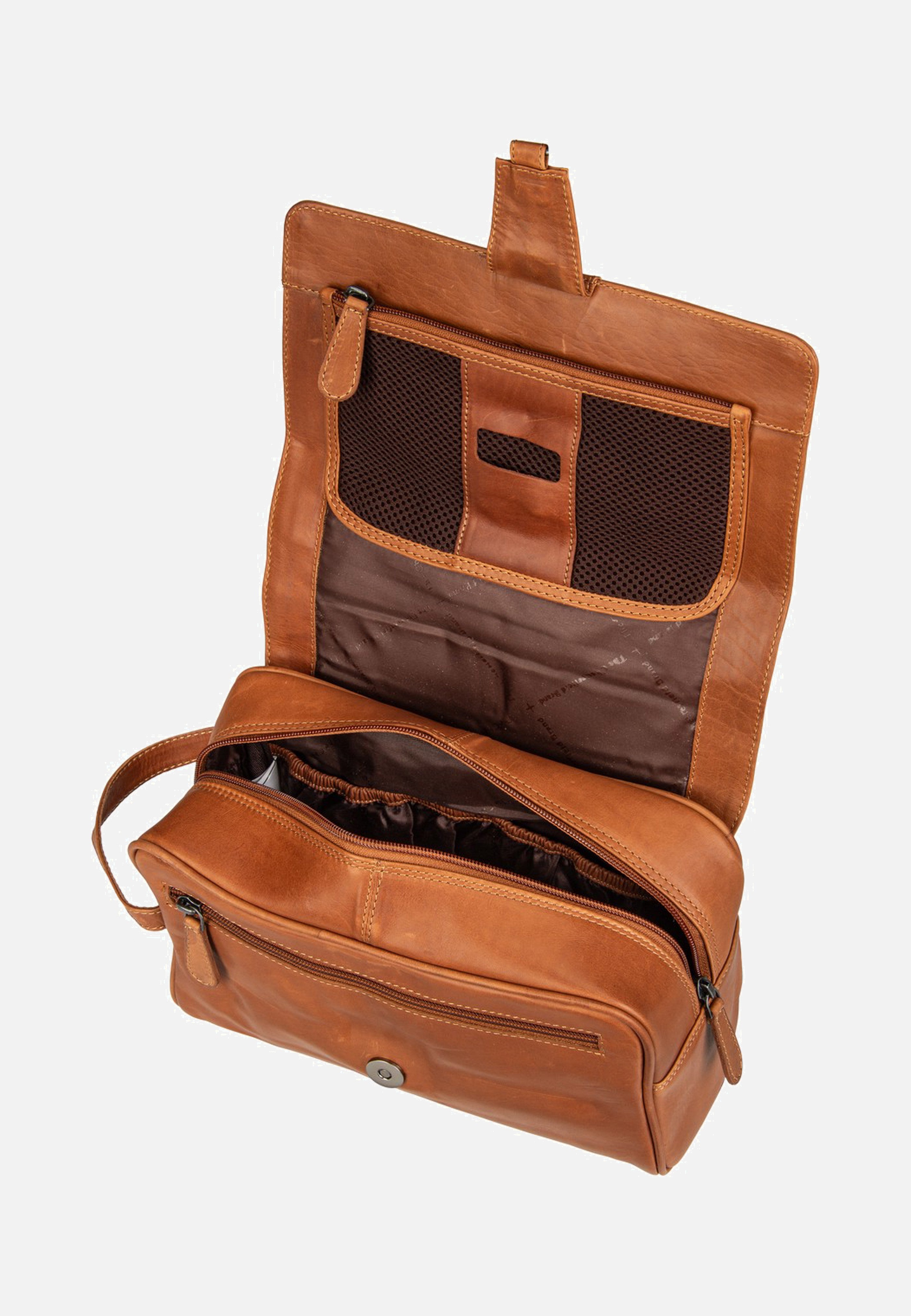 The Chesterfield Brand Rosario 0500 Cognac Toiletry Bag