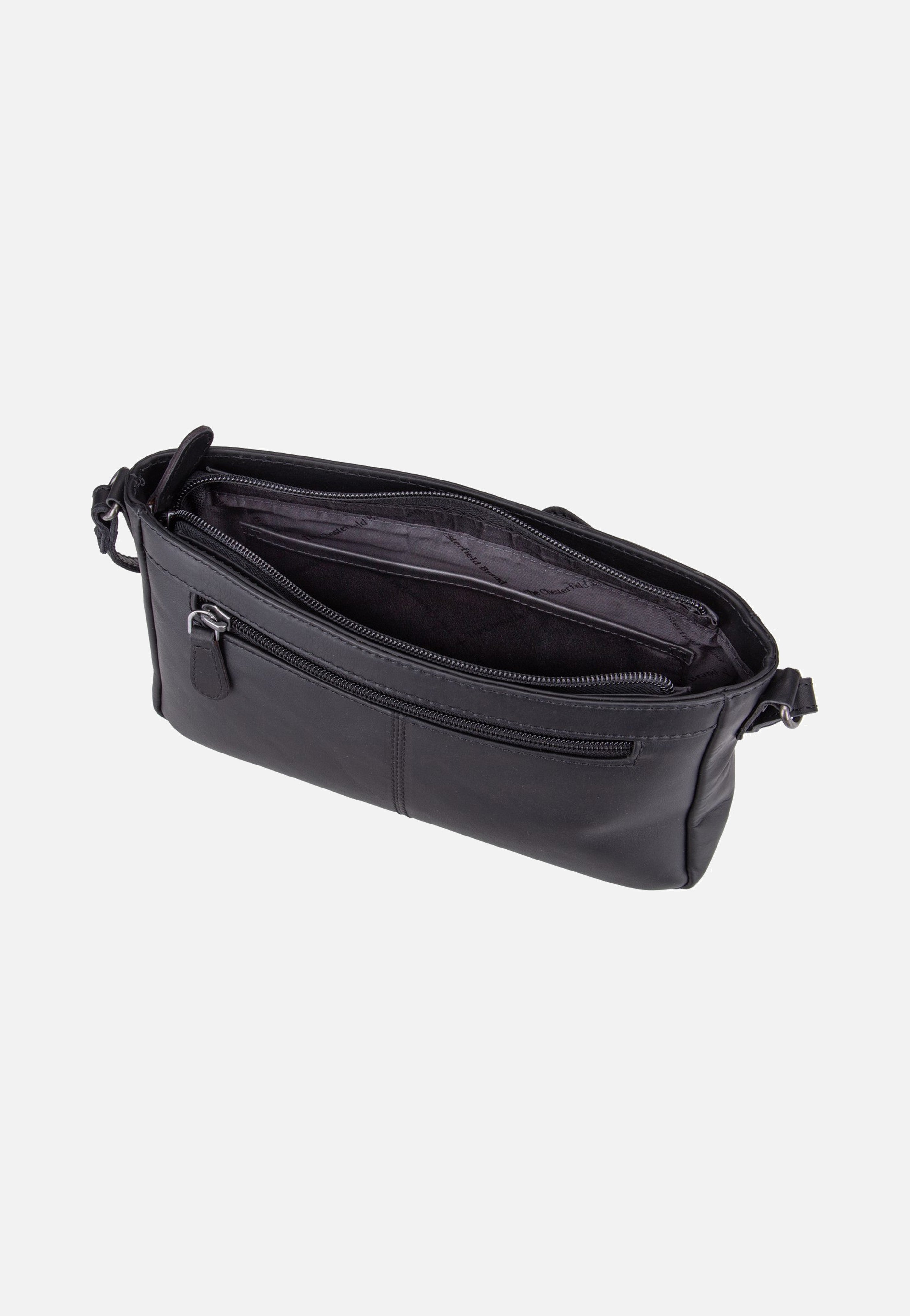 The Chesterfield Brand Southampton 1212 Black Shoulder Bag