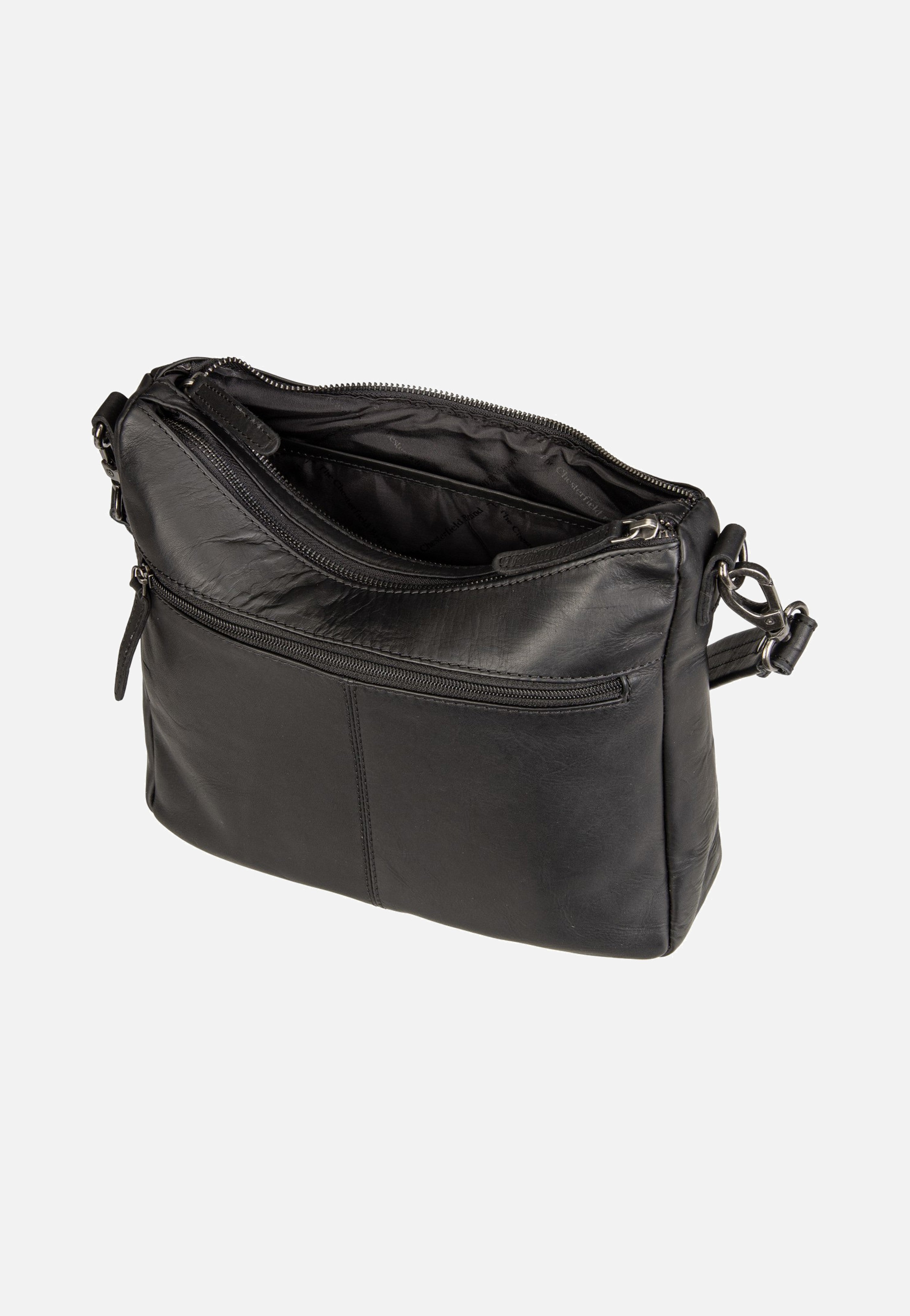 The Chesterfield Brand Tivra 1408 Black Shoulder Bag