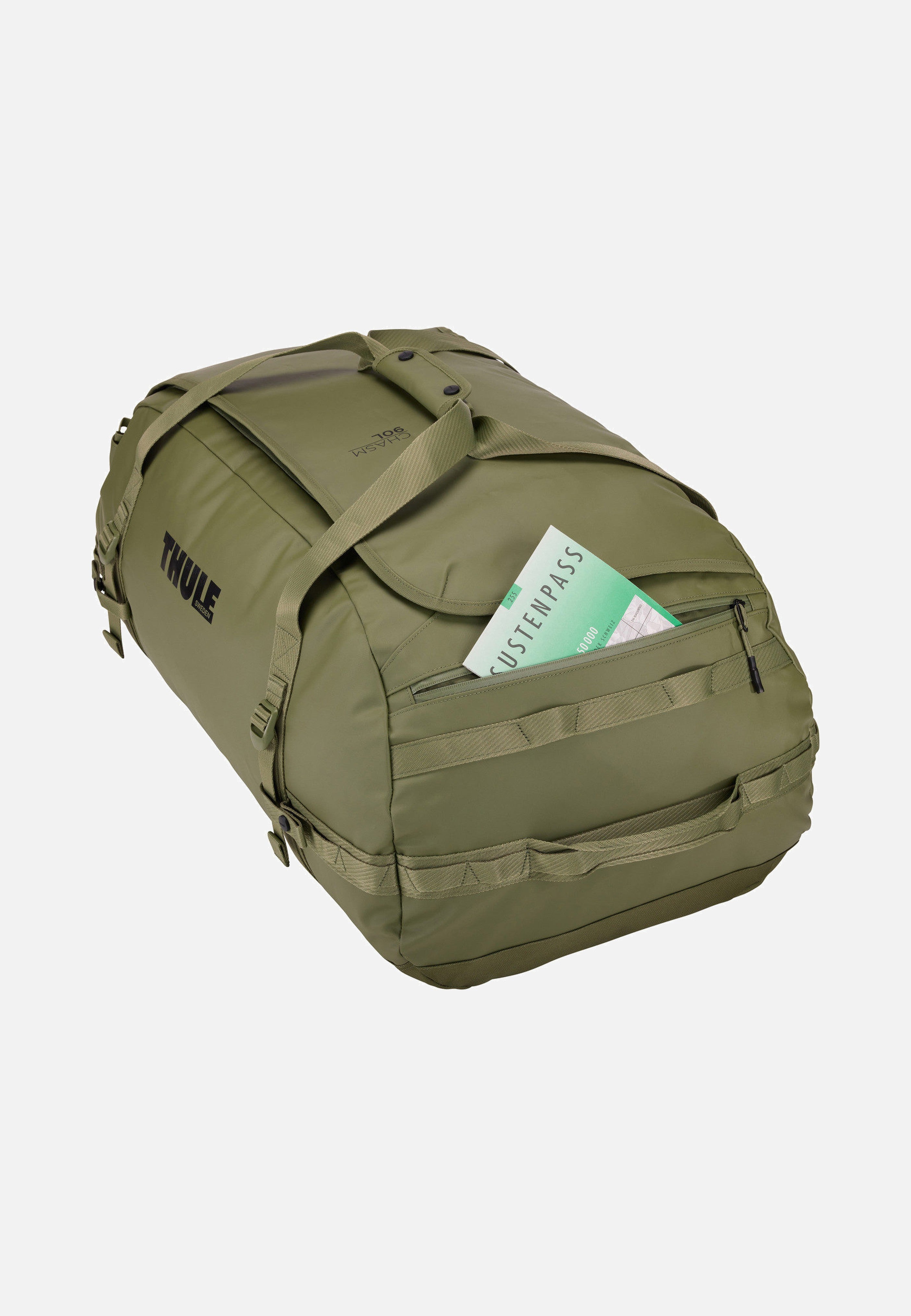 Thule Chasm 90L Olivine Dufflebag