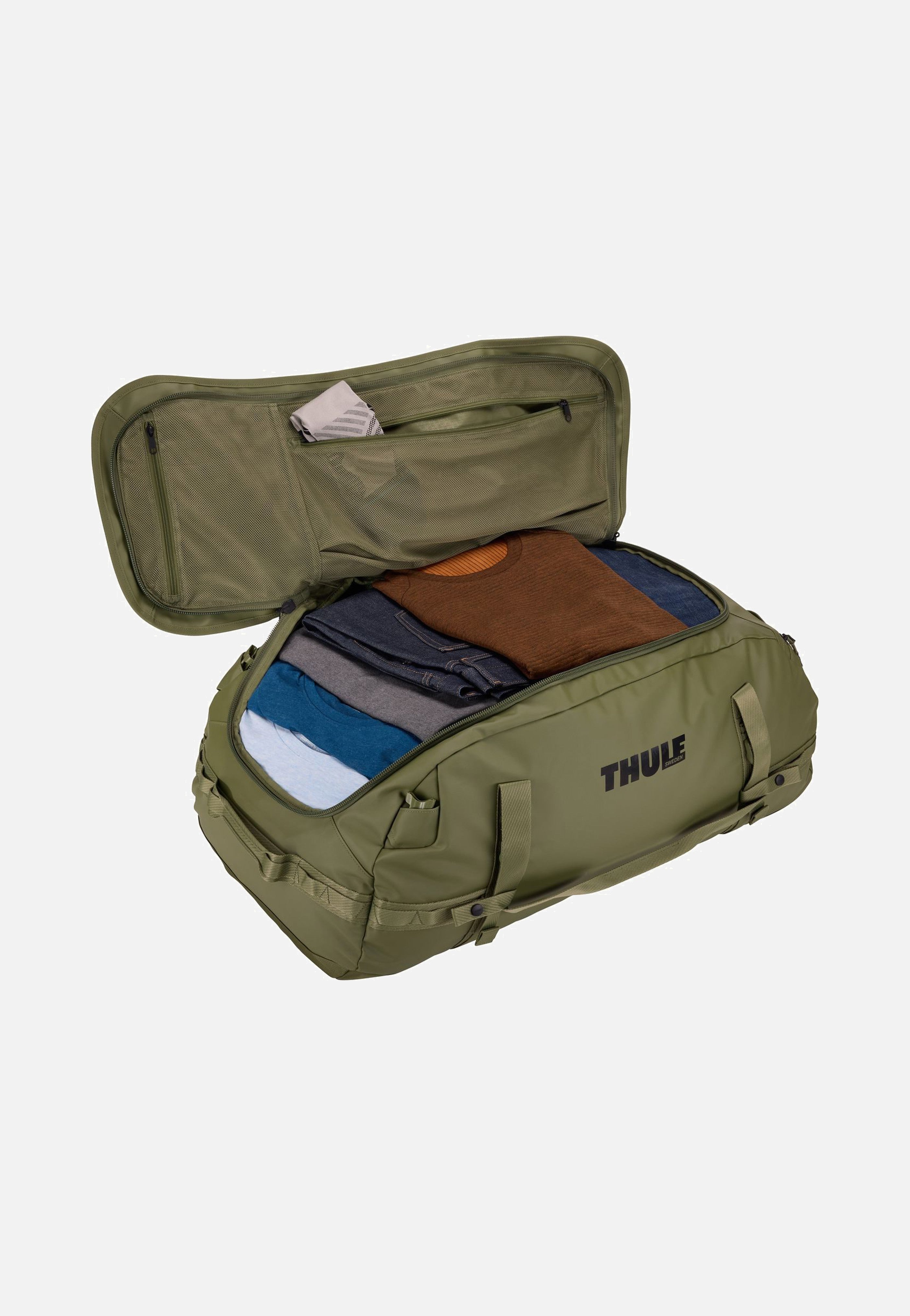 Thule Chasm 90L Olivine Dufflebag