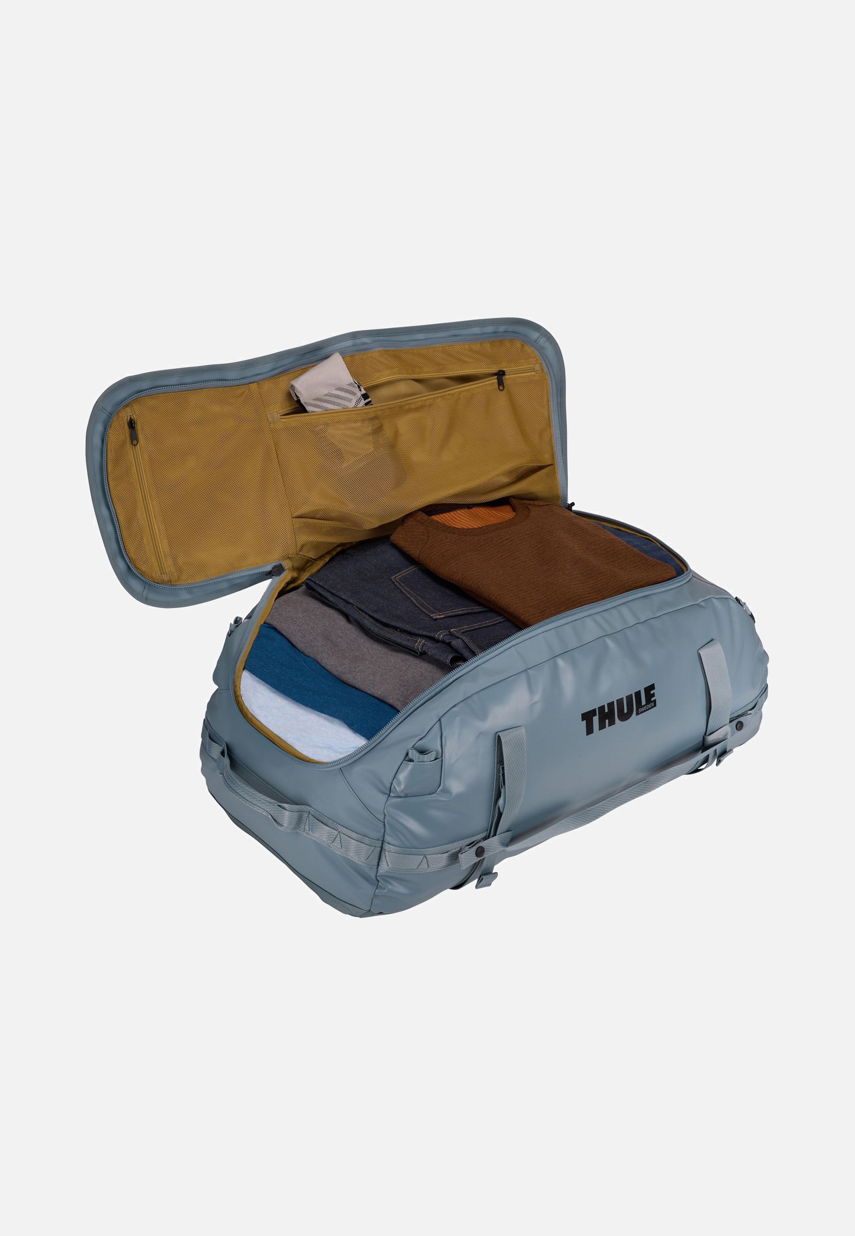 Thule - Chasm 90L Pond Gray - Dufflebag | Neutral-Image