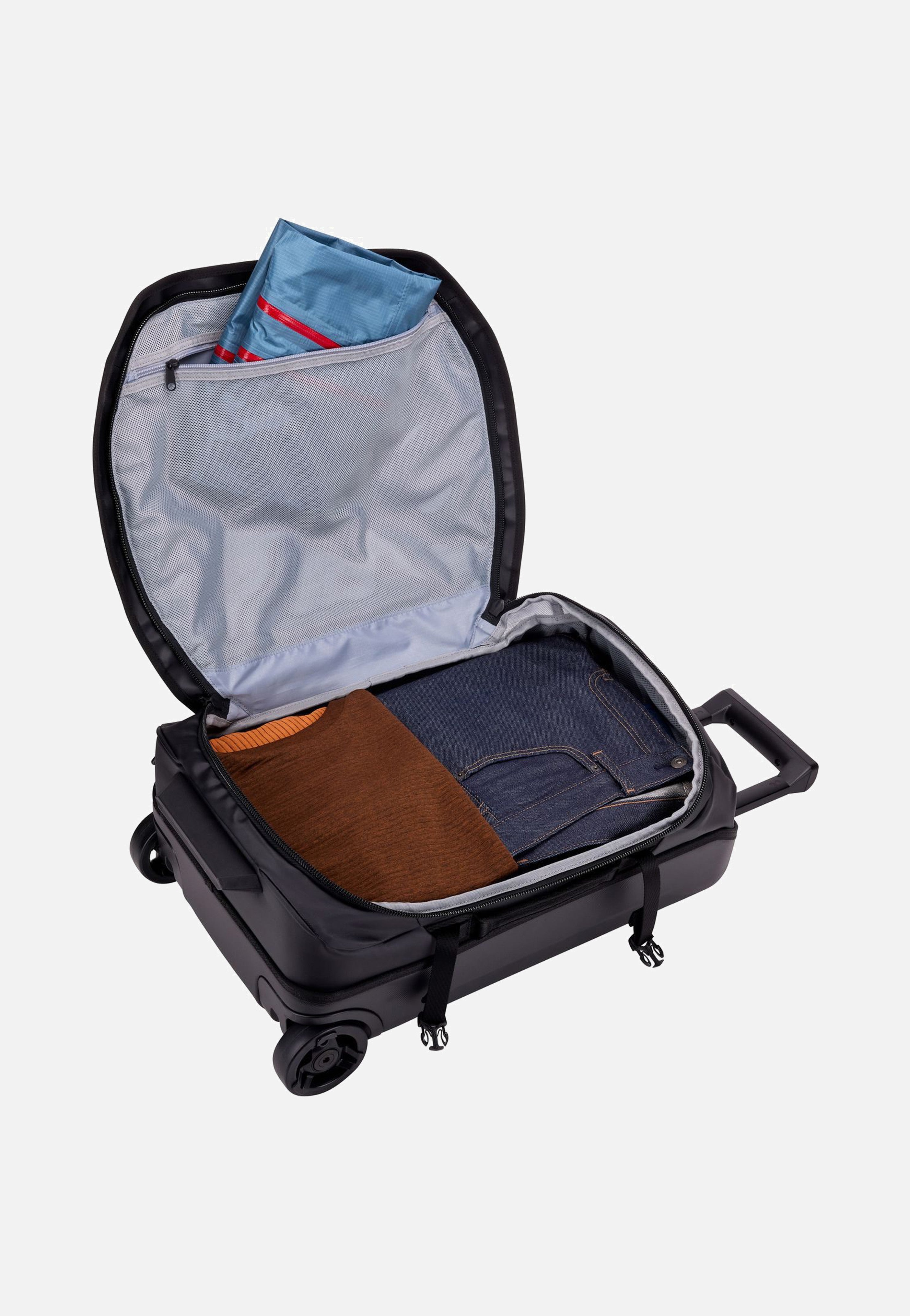 Thule Chasm Wheeled Carry-On Duffel Black Suitcase