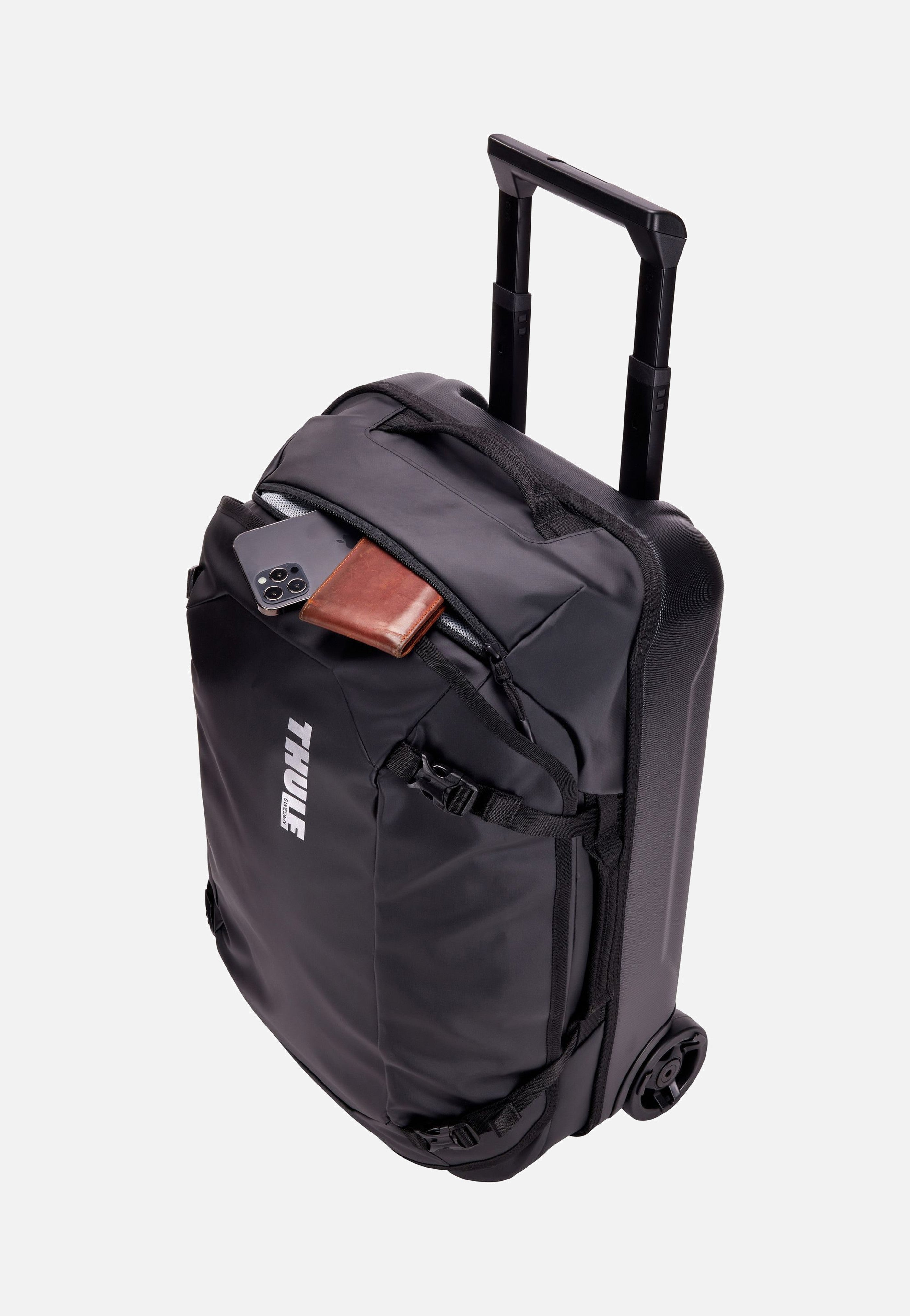 Thule Chasm Wheeled Carry-On Duffel Black Suitcase