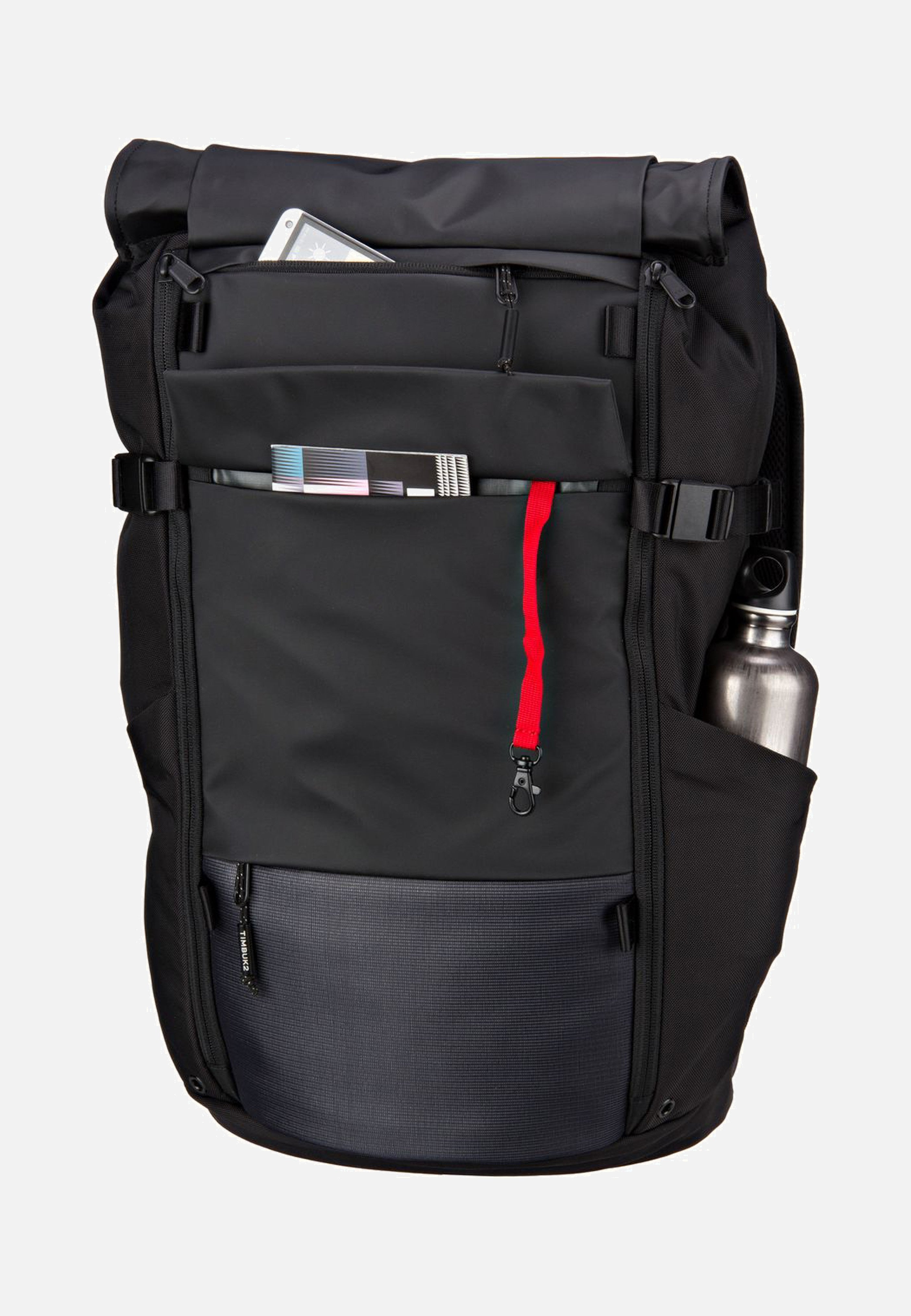 Timbuk2 Clark Pack Jet Black Rolltop Backpack