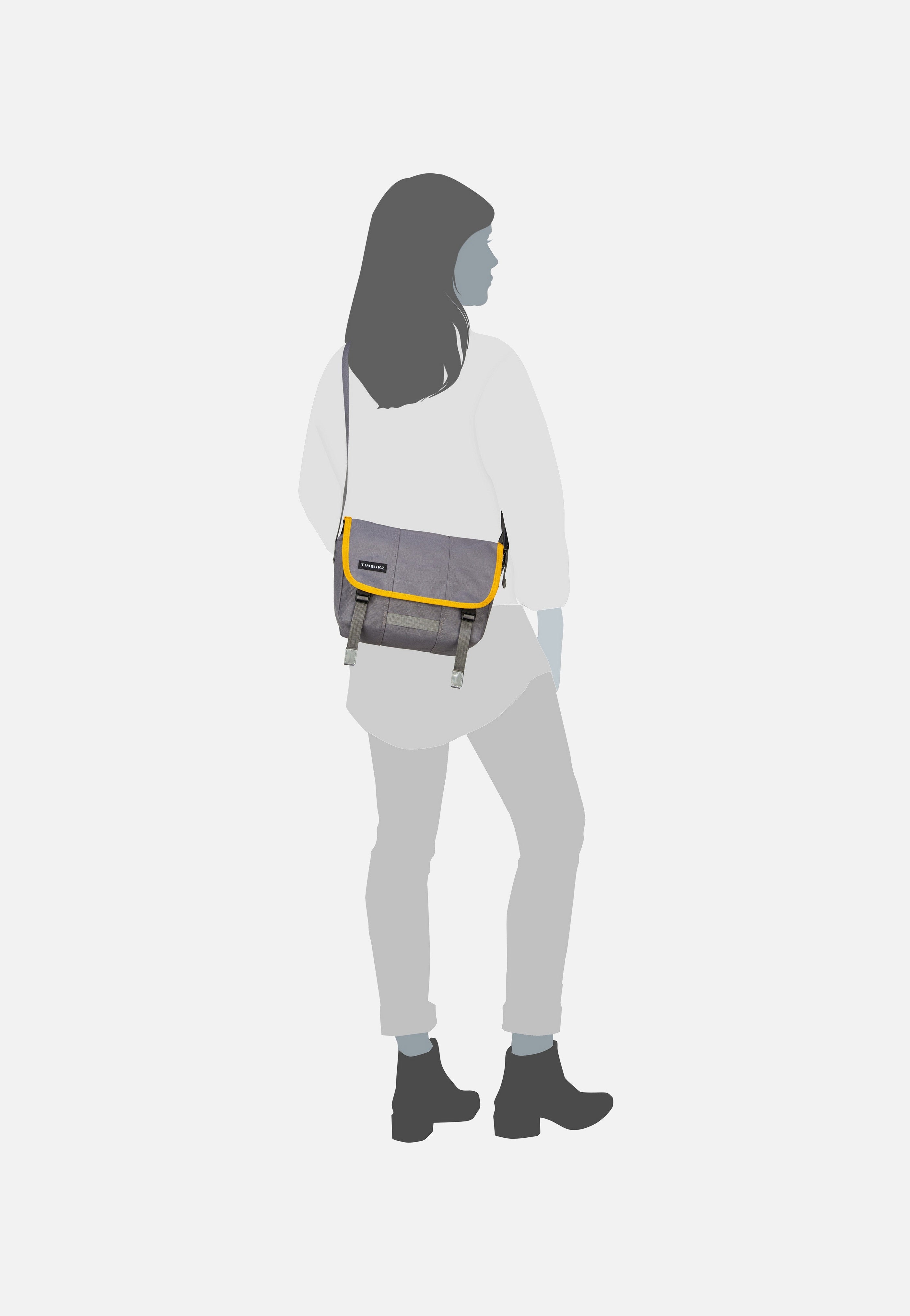 Timbuk2 - Classic XS Eco Gunmetal Zing - Messenger Bag | Neutral-Image