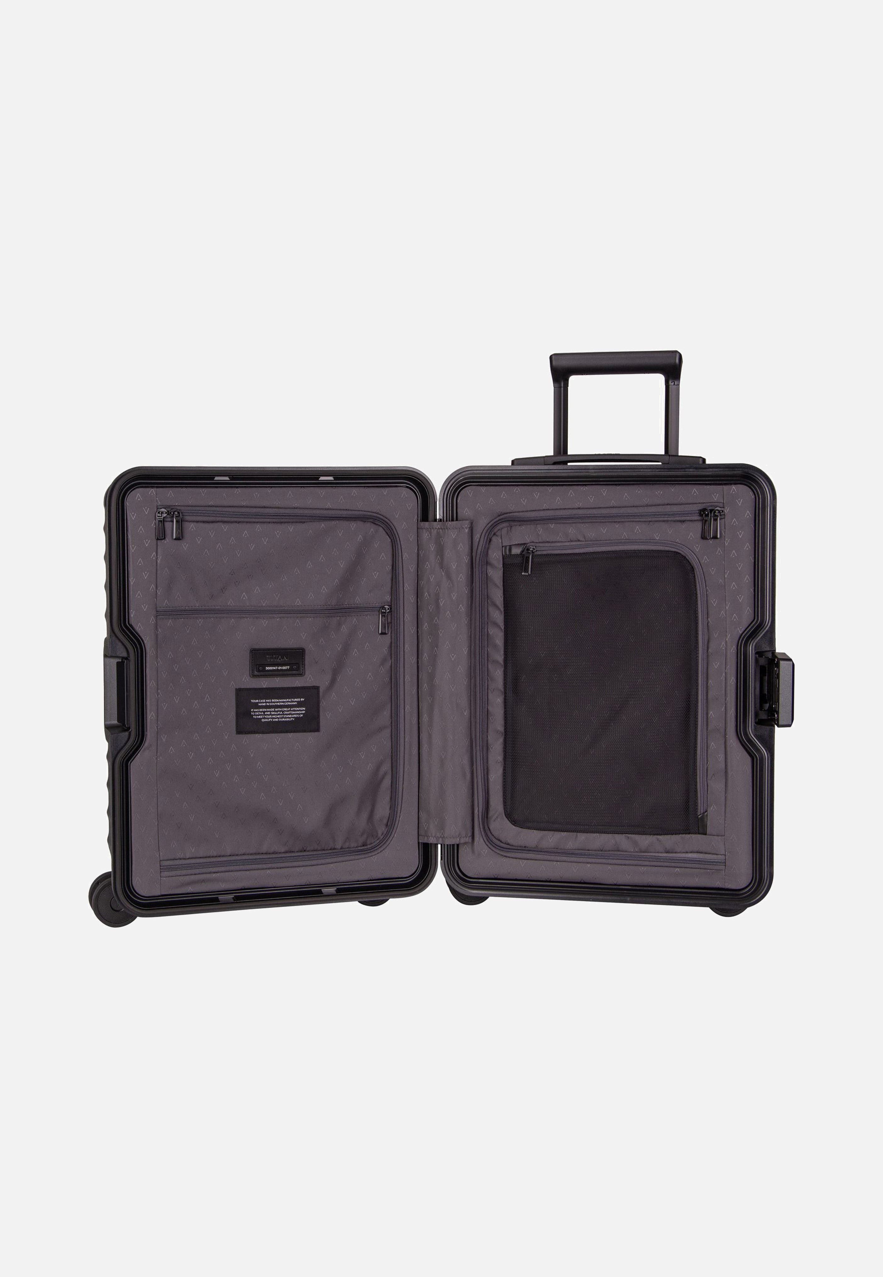 Titan OVERSEAS 4w Trolley S23 Nightshade Black Suitcase