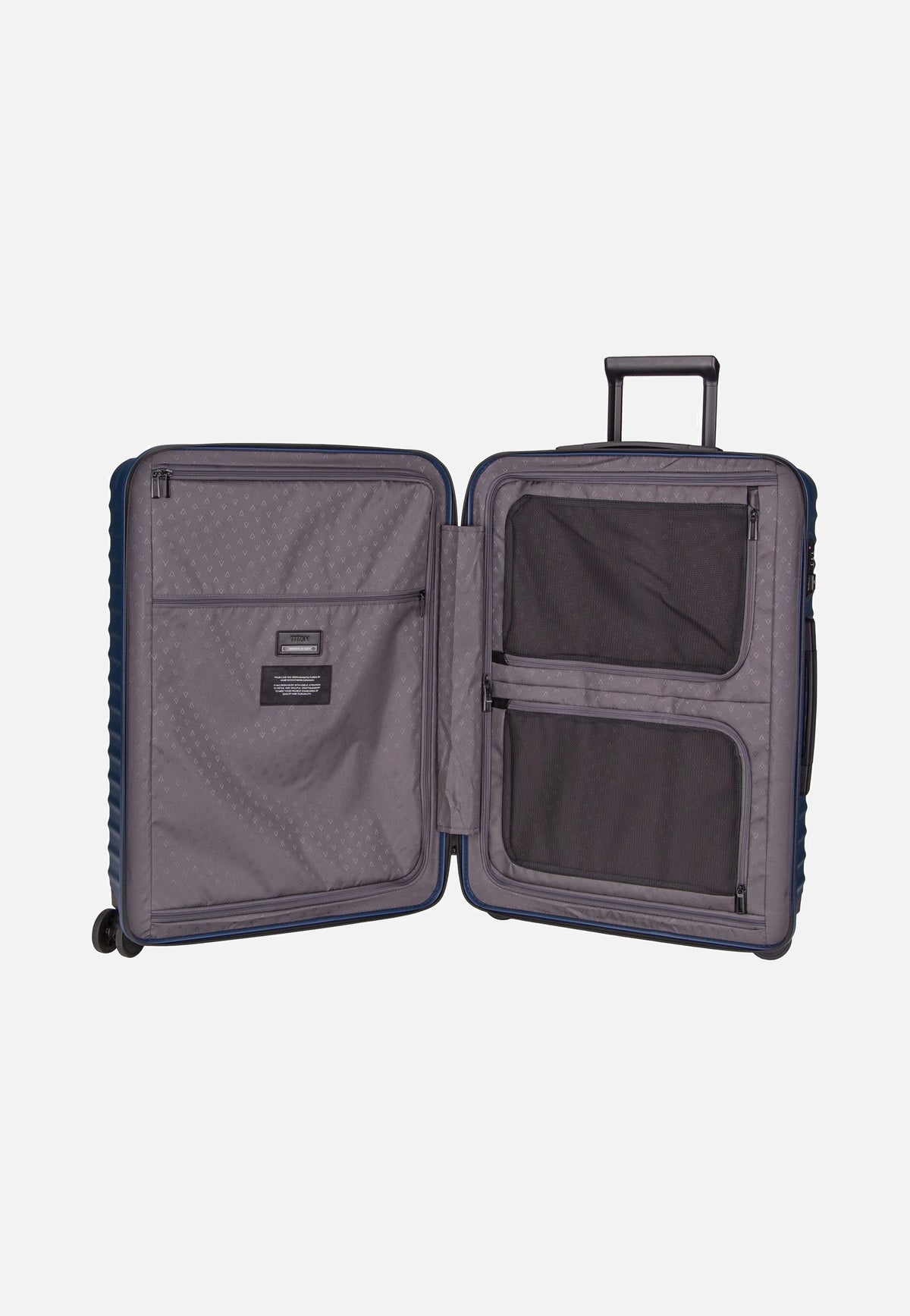 Titan UPGRADE 4w Trolley M+ Midnight Blue Valise