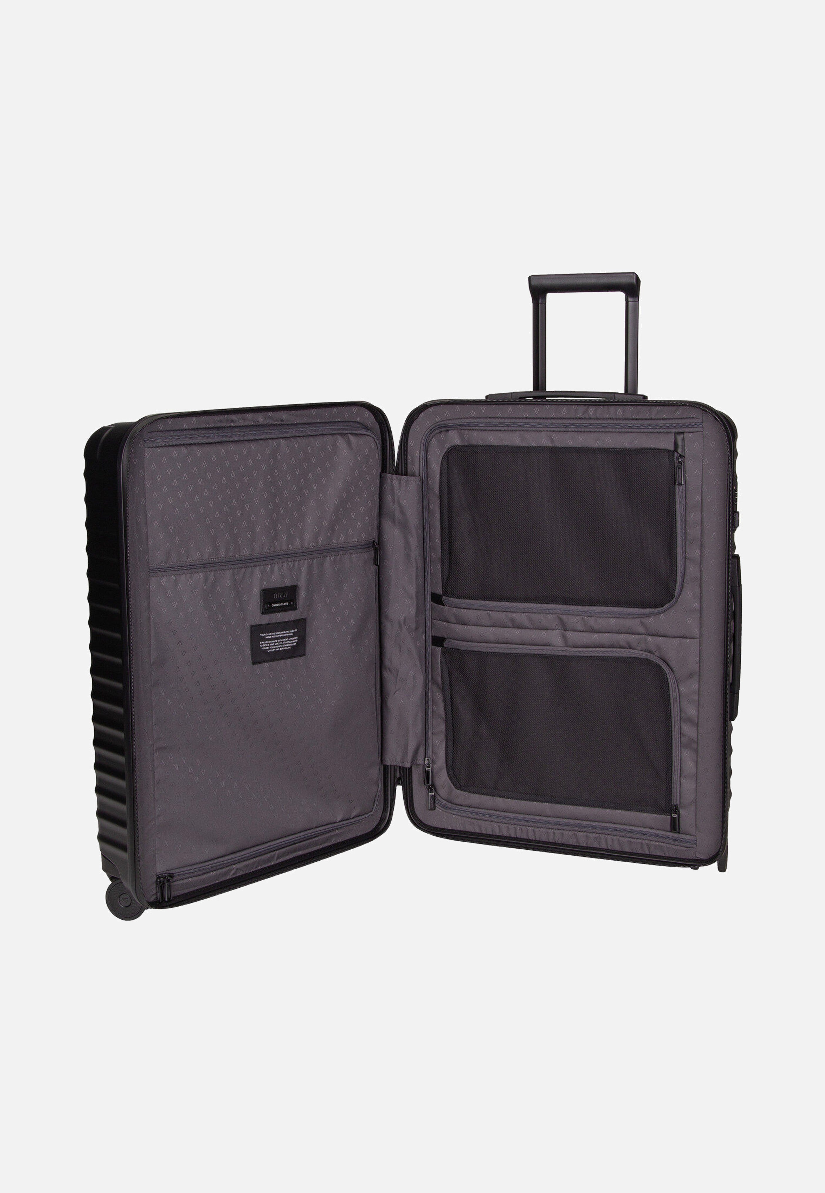 Titan UPGRADE 4w Trolley M+ Nightshade Black Suitcase