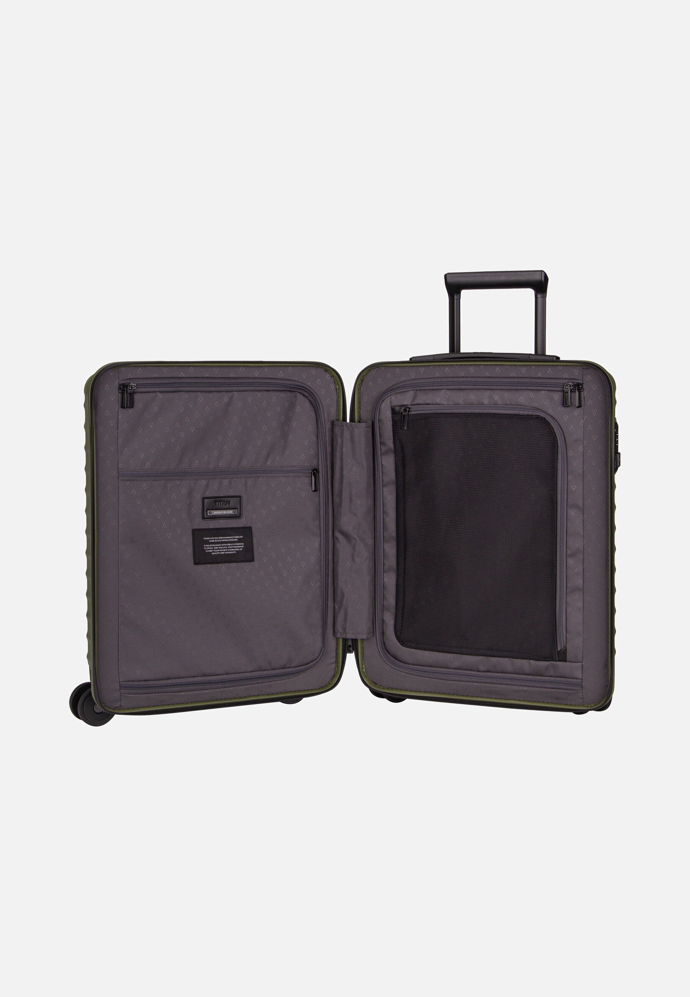 Titan - UPGRADE 4w Trolley S23 Forest Green - Suitcase | Neutral-Image