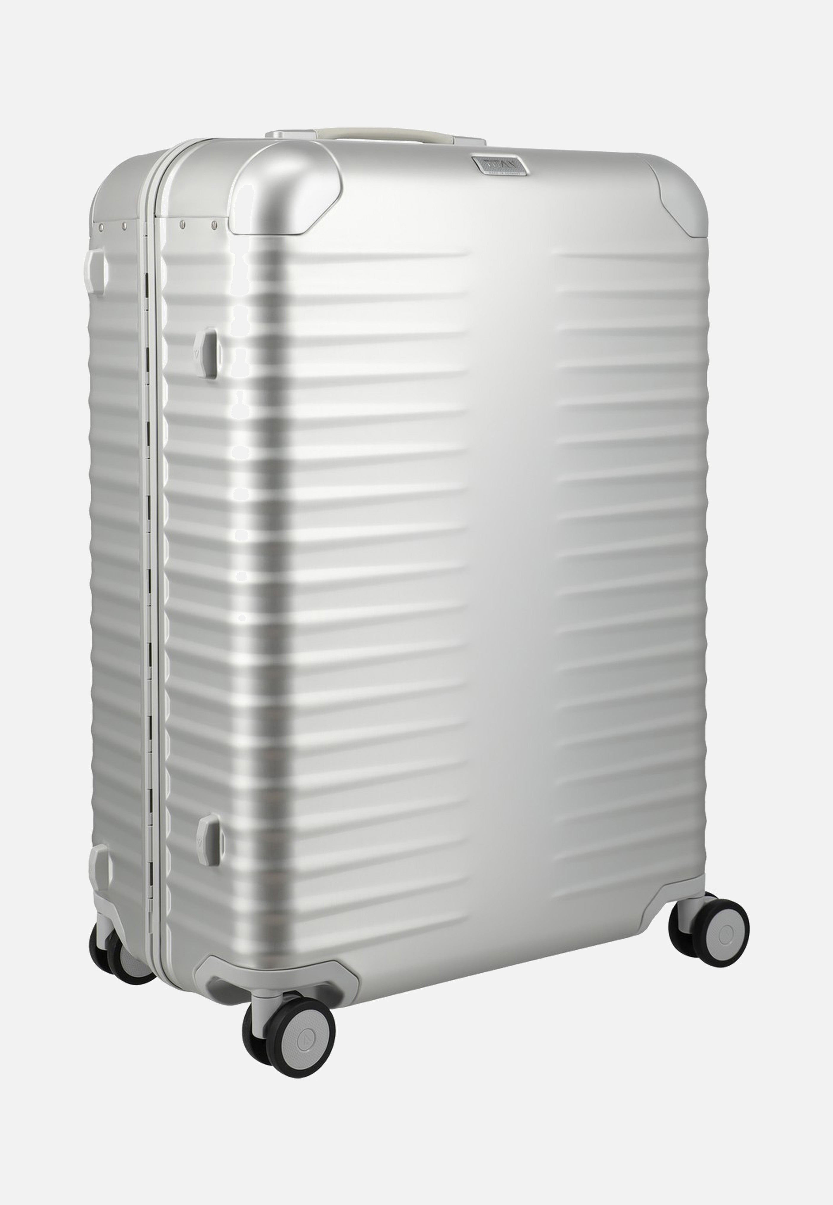 Titan ETERNITY 4w Trolley L Silver Suitcase