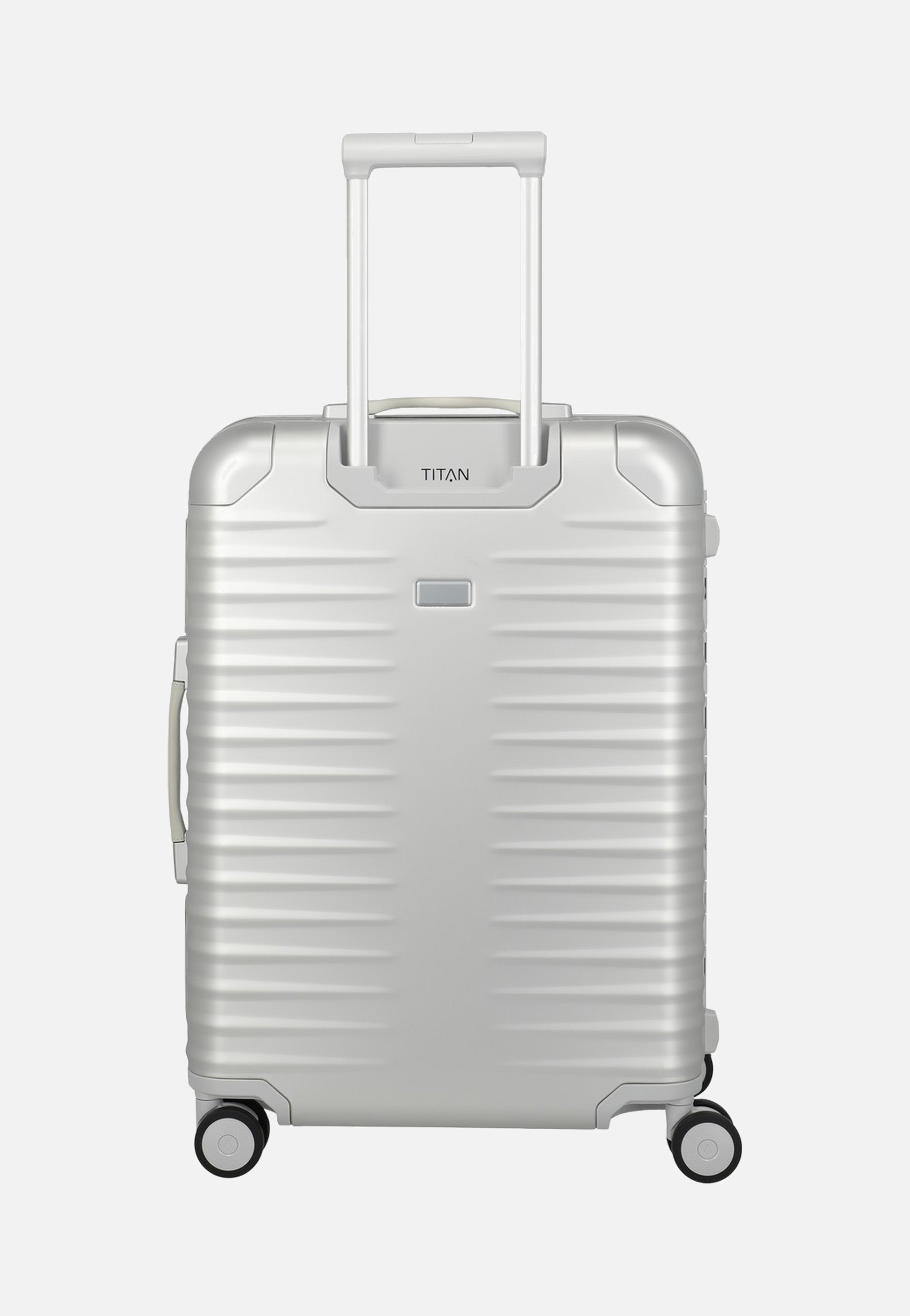 Titan ETERNITY 4w Trolley M+ Silver Suitcase