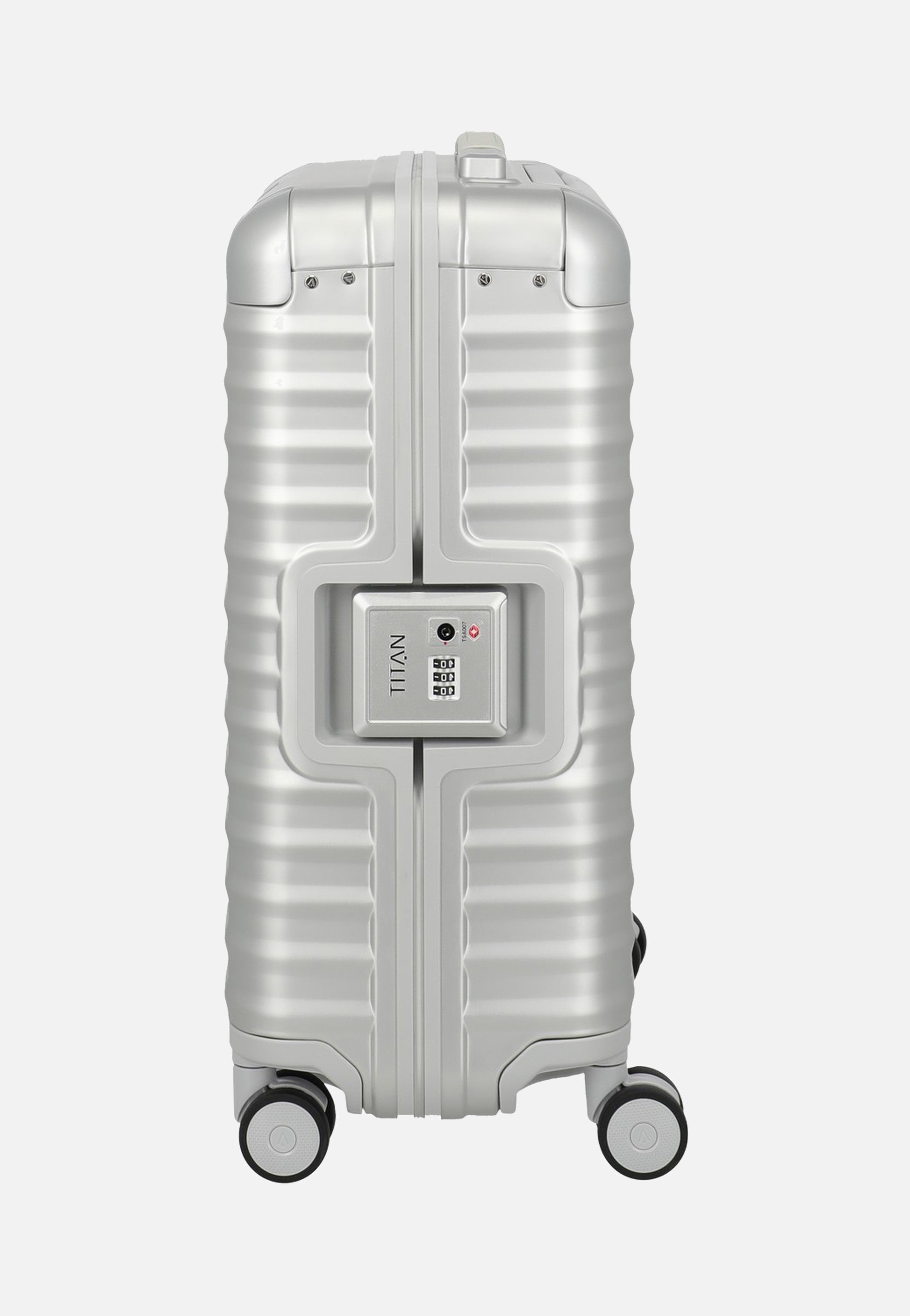 Titan ETERNITY 4w Trolley S23 Silver Suitcase