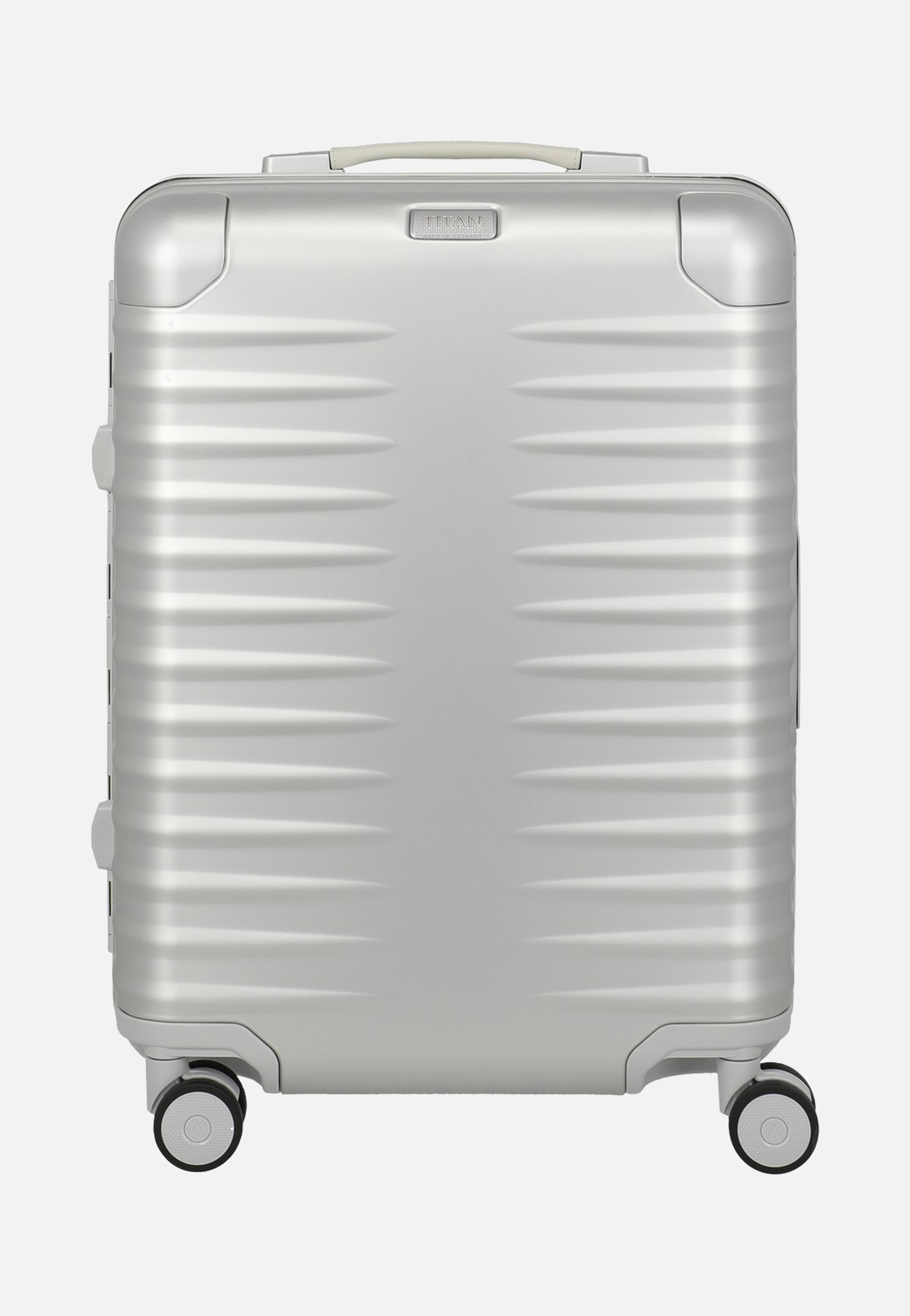 Titan ETERNITY 4w Trolley S23 Silver Suitcase