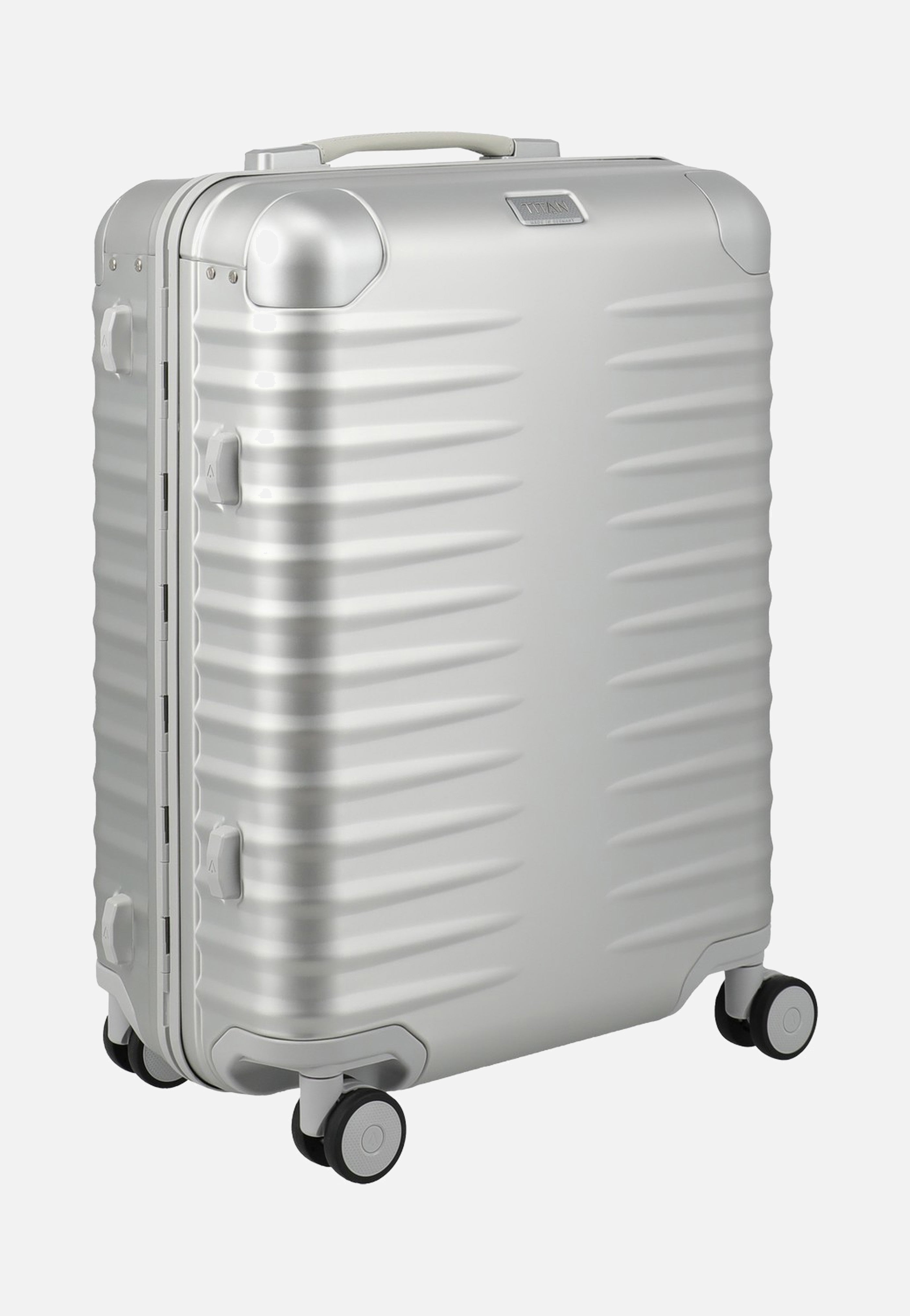 Titan ETERNITY 4w Trolley S23 Silver Suitcase