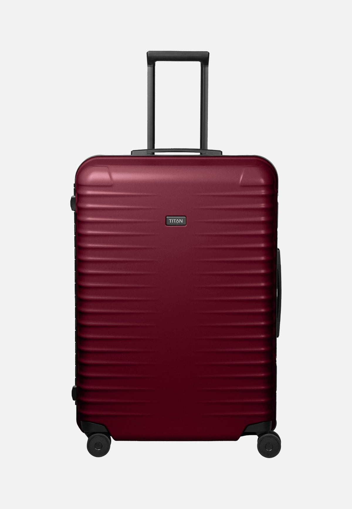 Titan OVERSEAS 4w Trolley L Emberwood Red Suitcase