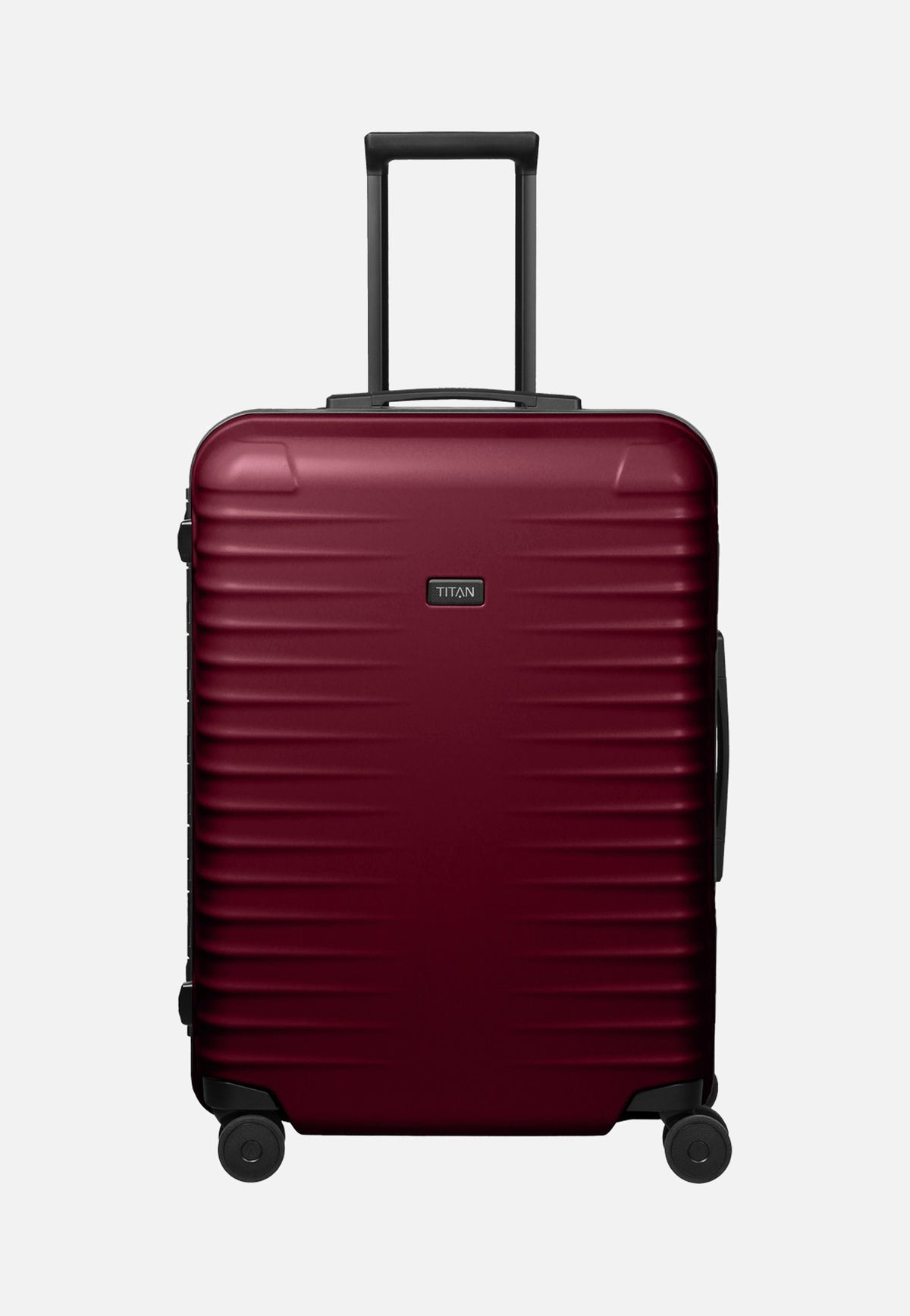 Titan OVERSEAS 4w Trolley M+ Emberwood Red Valise
