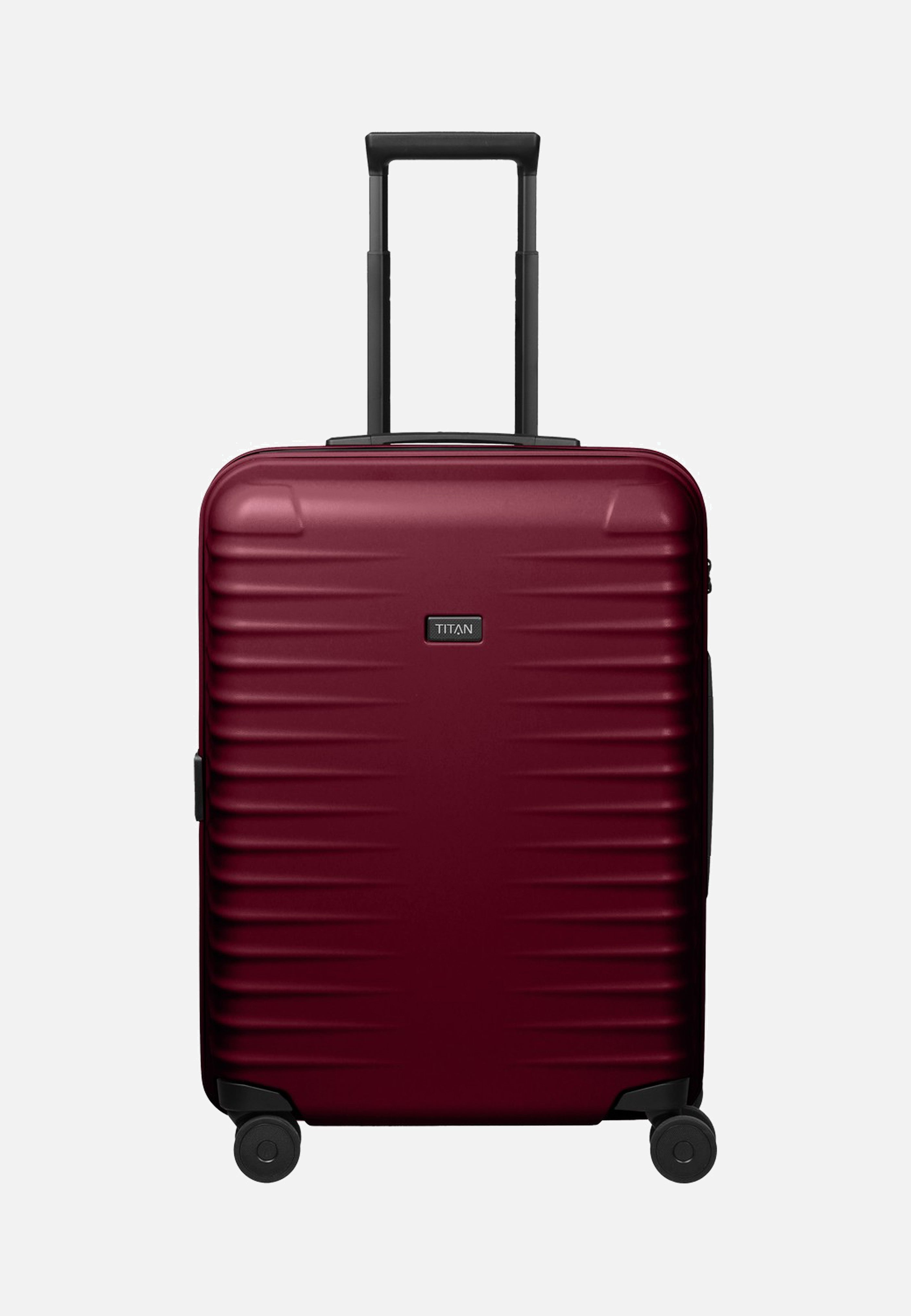 Titan UPGRADE 4w Trolley M Emberwood Red Suitcase