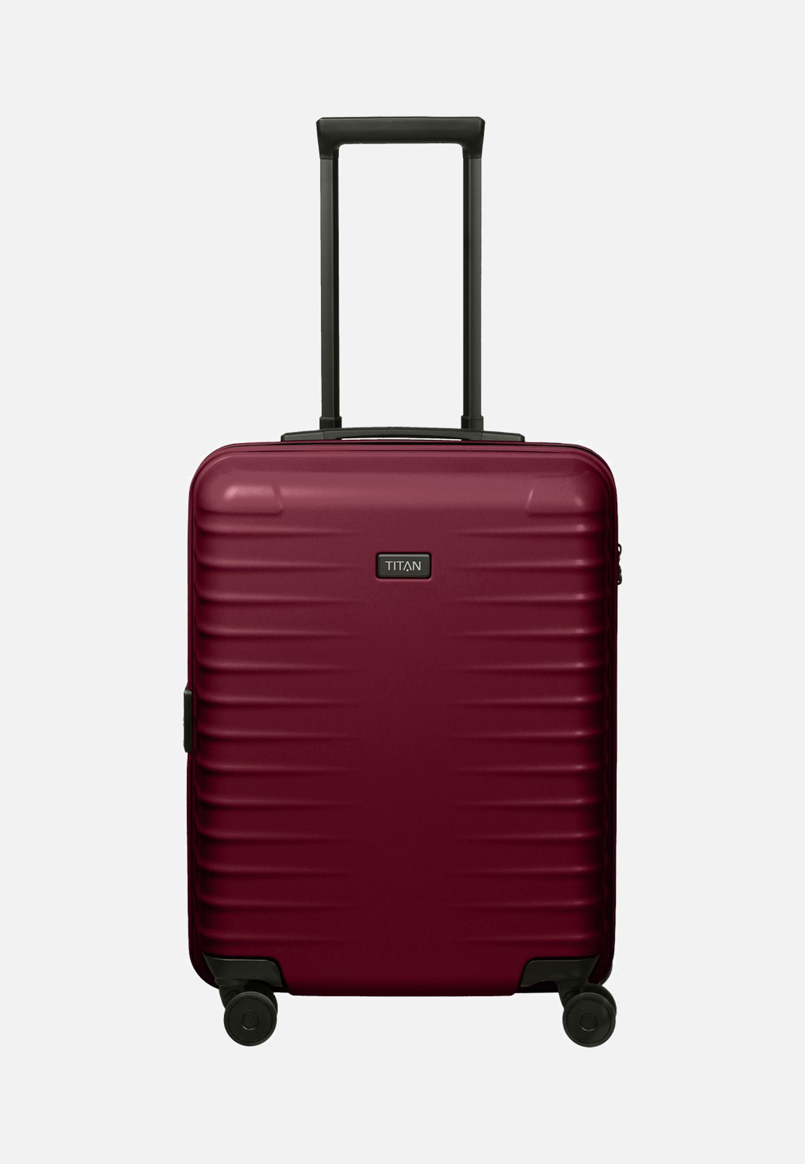 Titan UPGRADE 4w Trolley S20 Emberwood Red Suitcase