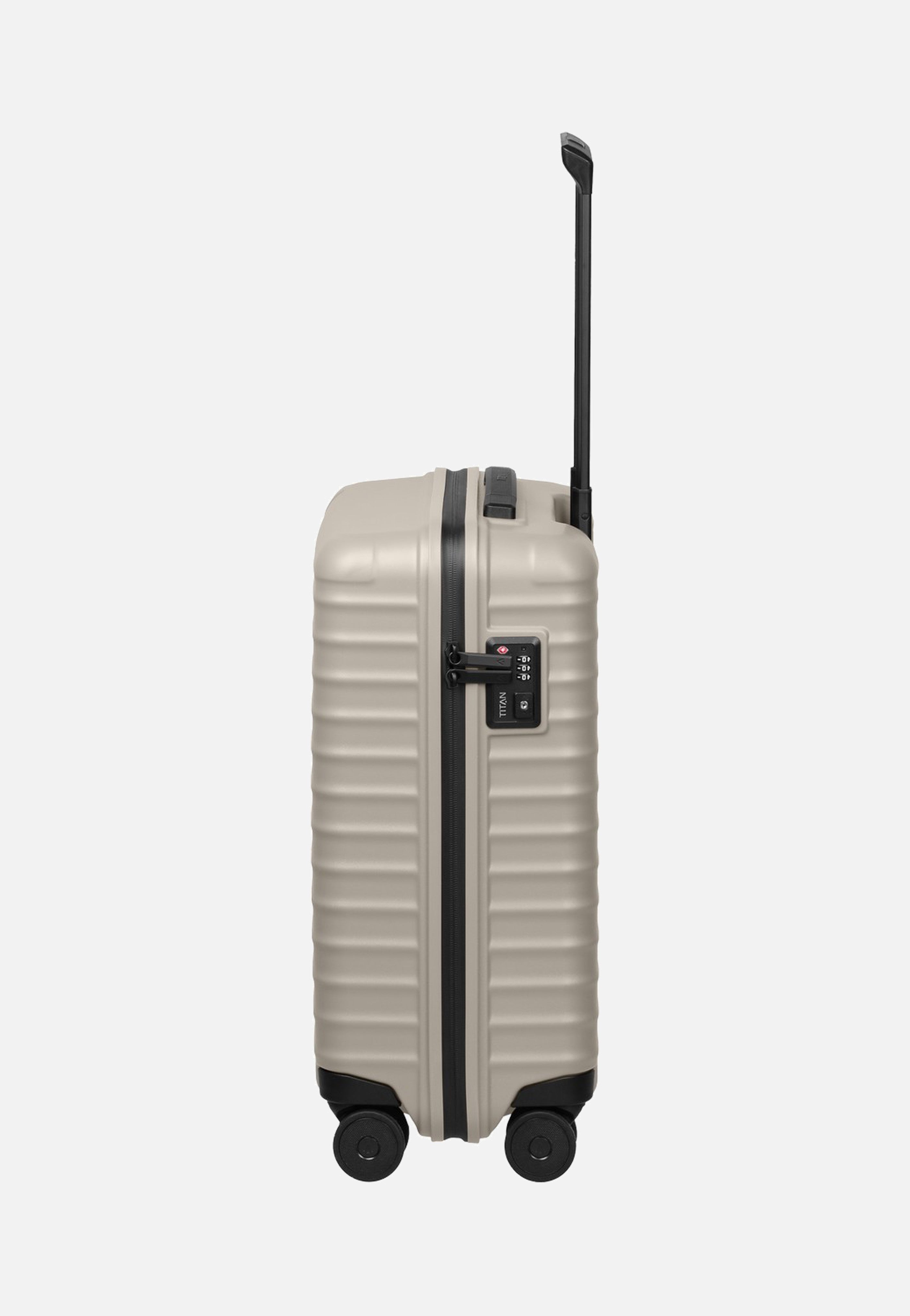 Titan UPGRADE 4w Trolley S23 Moonstone Grey Suitcase