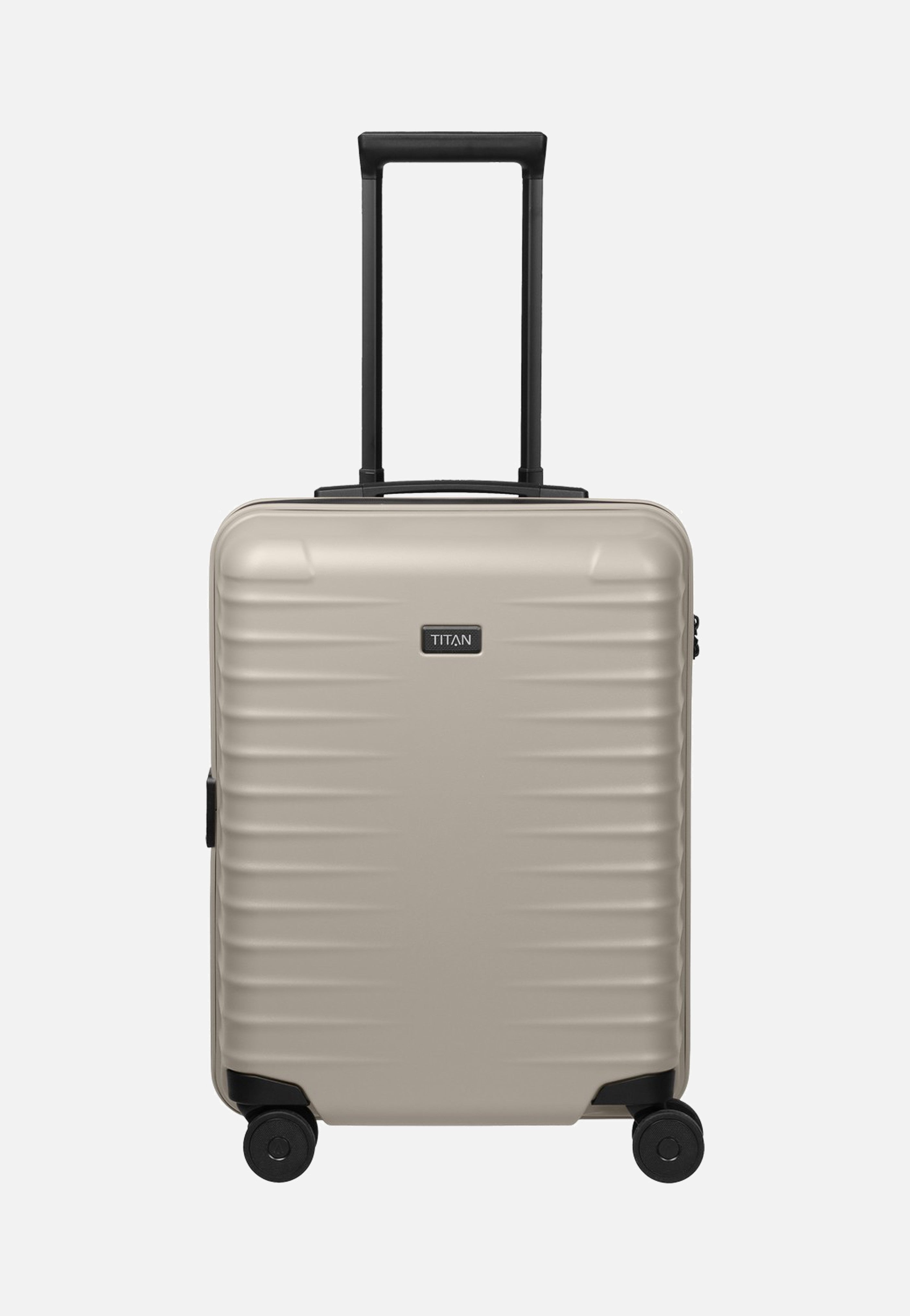 Titan UPGRADE 4w Trolley S23 Moonstone Grey Suitcase