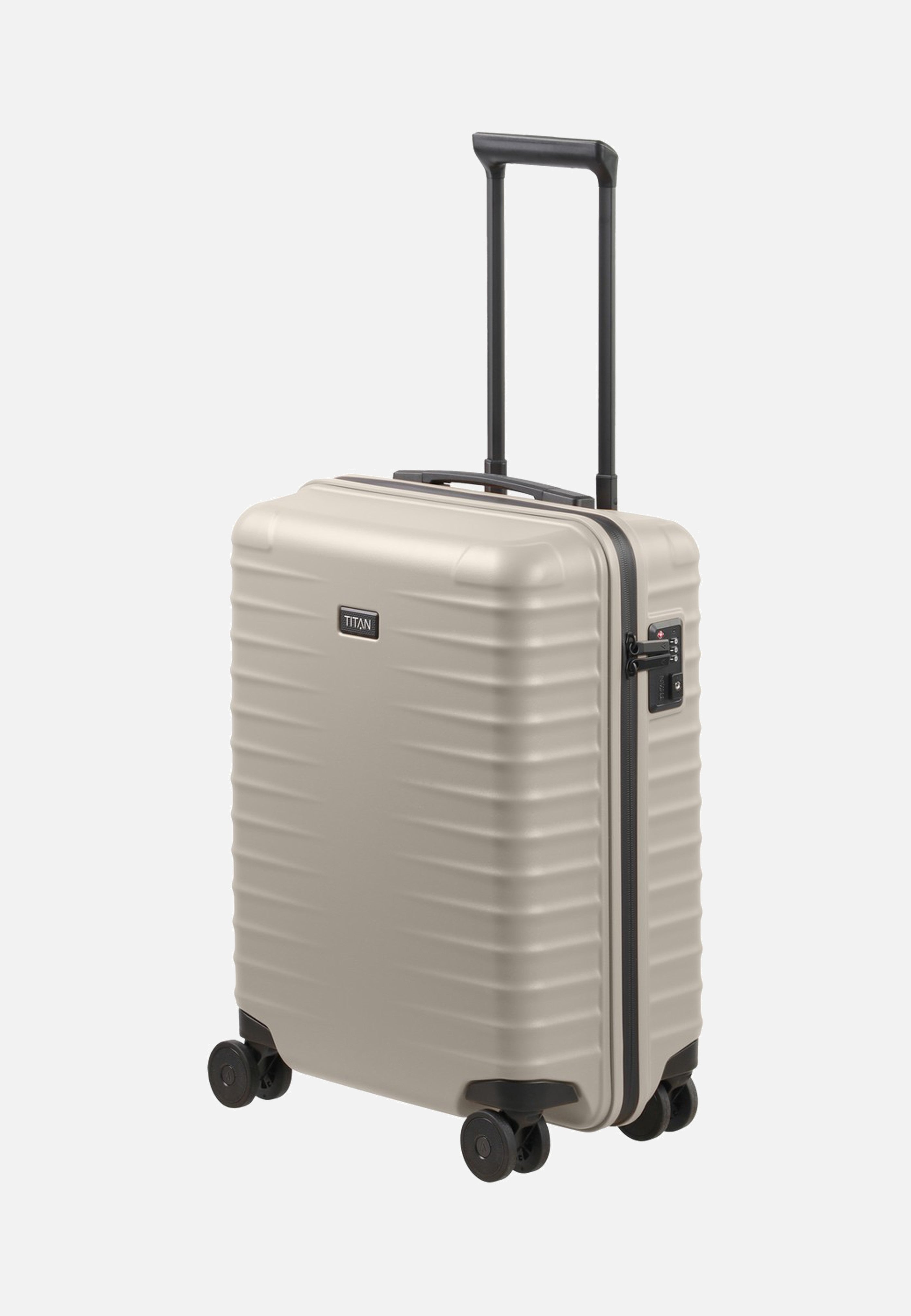 Titan UPGRADE 4w Trolley S23 Moonstone Grey Suitcase