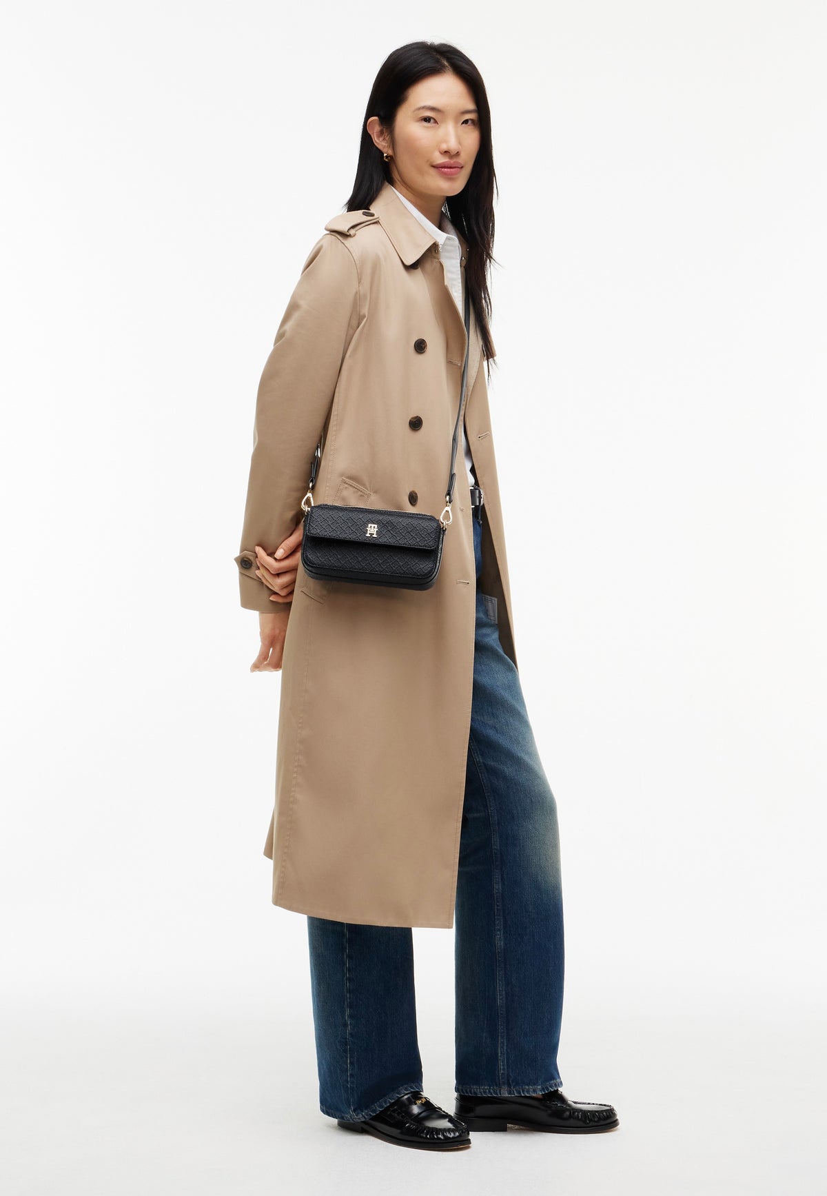 Tommy Hilfiger TH Icon Camera Mono Space Blue Bolso bandolera