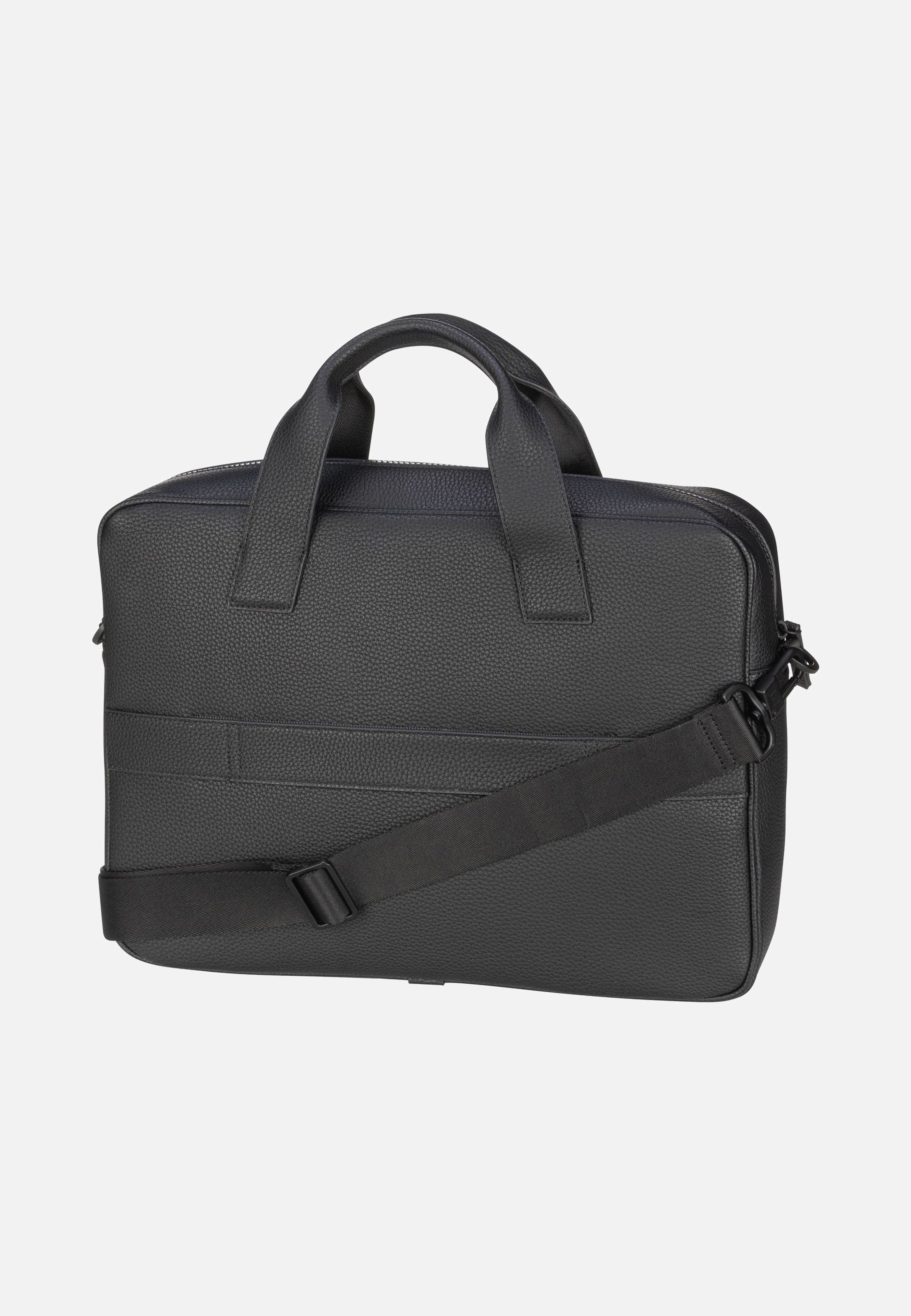 Tommy Hilfiger - Essential PU Computer Bag Black - Briefcase | Men-Image