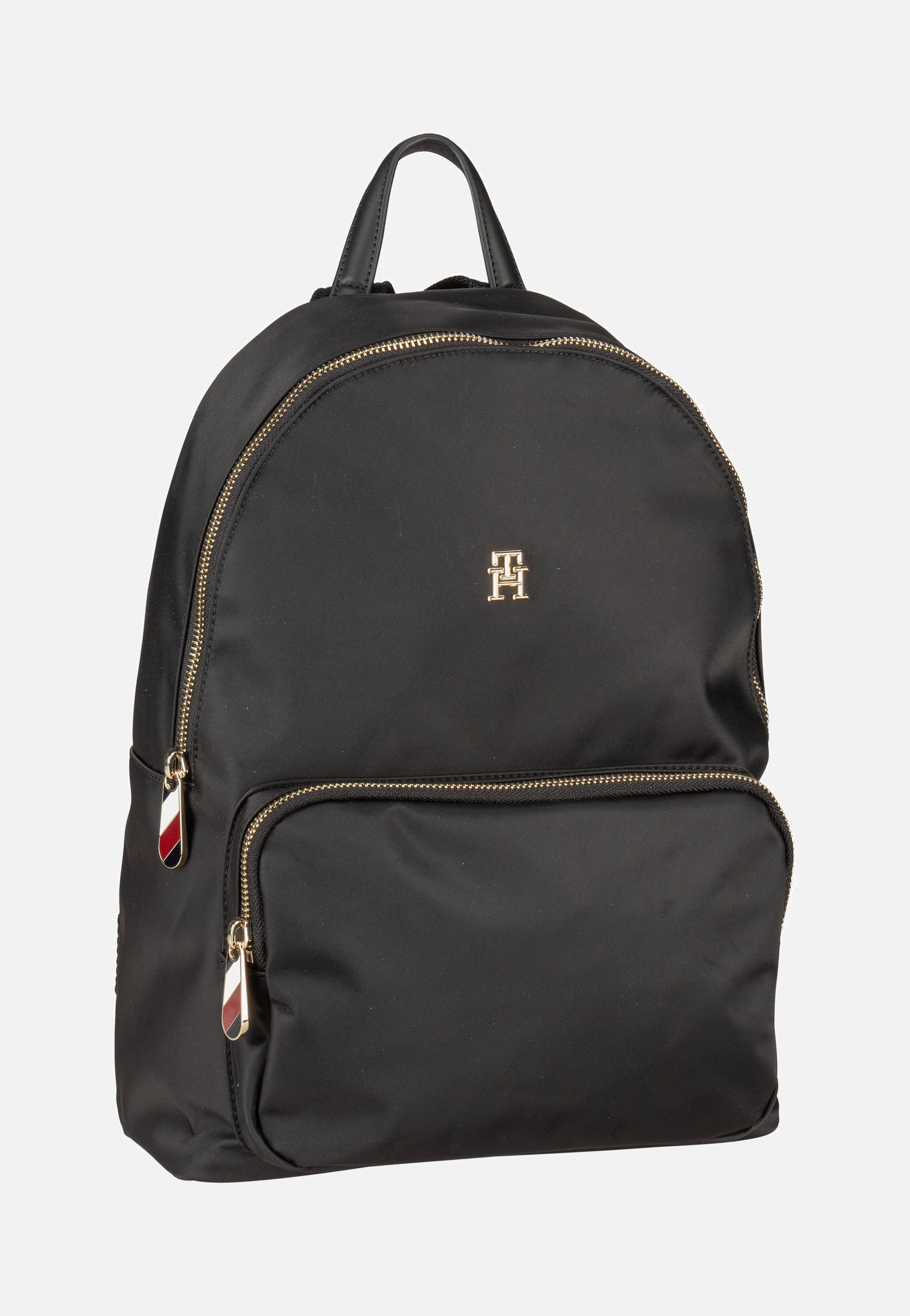Tommy Hilfiger Poppy Flag Black Backpack