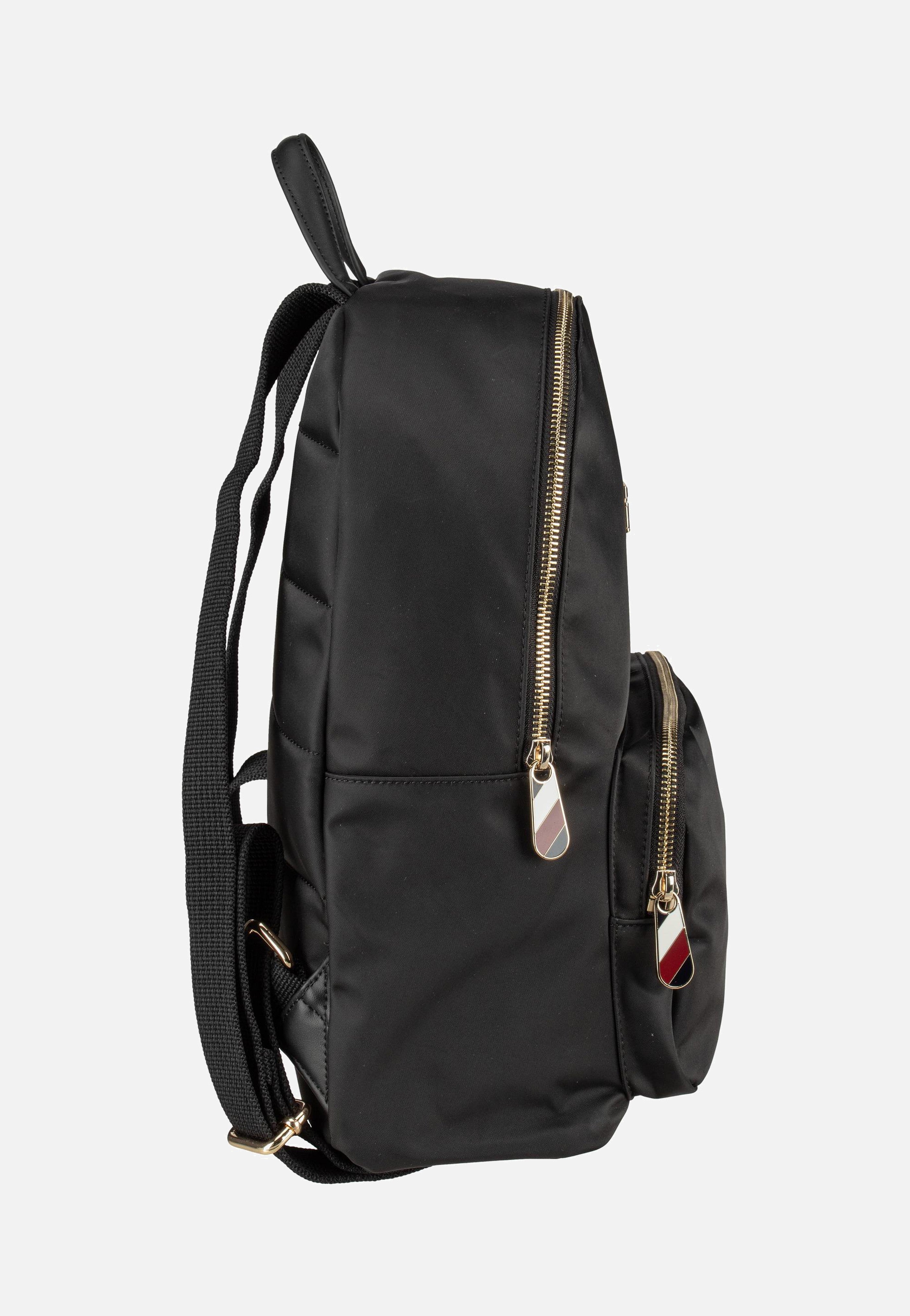 Tommy Hilfiger Poppy Flag Black Backpack