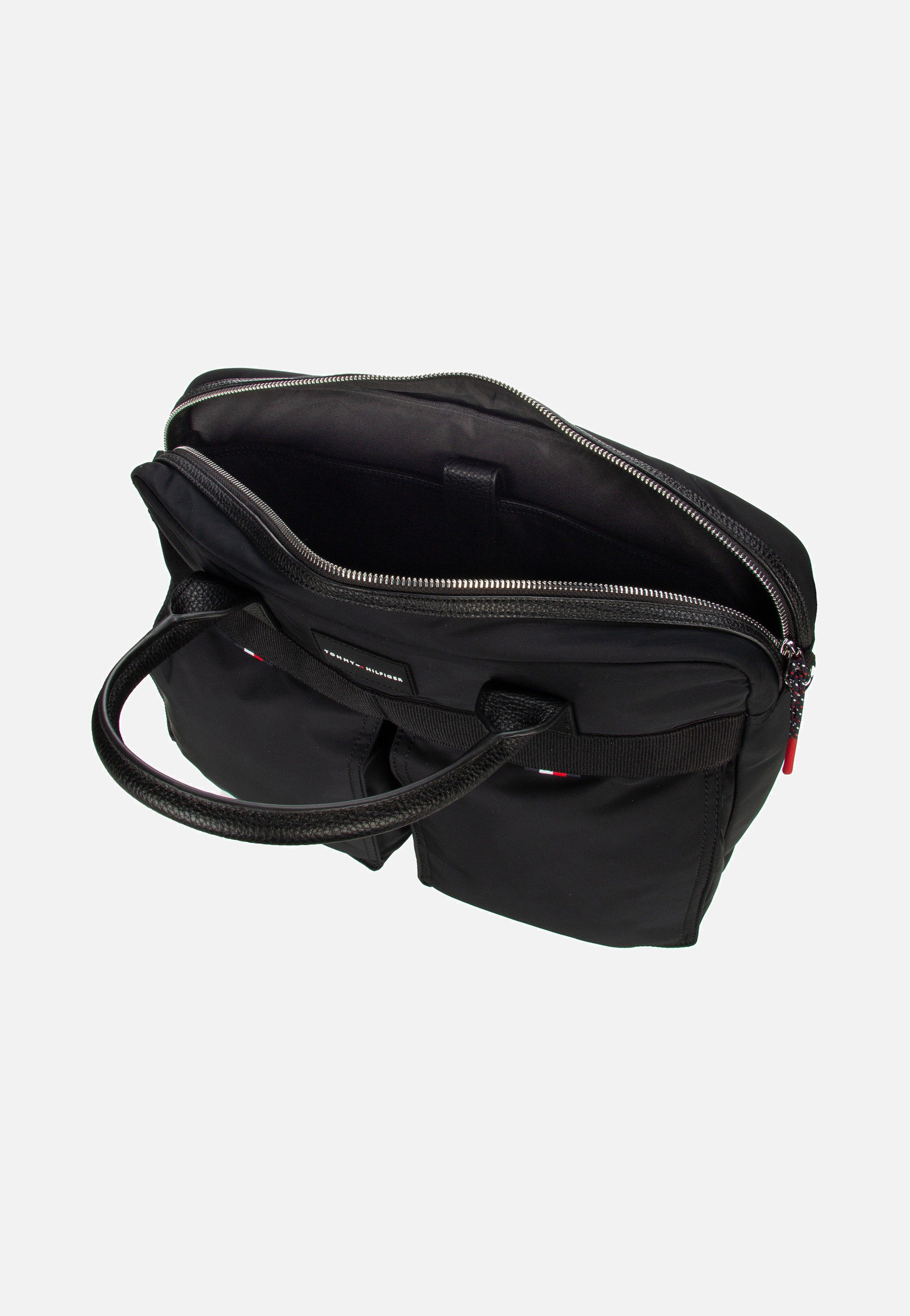 Tommy Hilfiger - TH Func Nylon Computer Bag PF24 Black - Briefcase | Men-Image