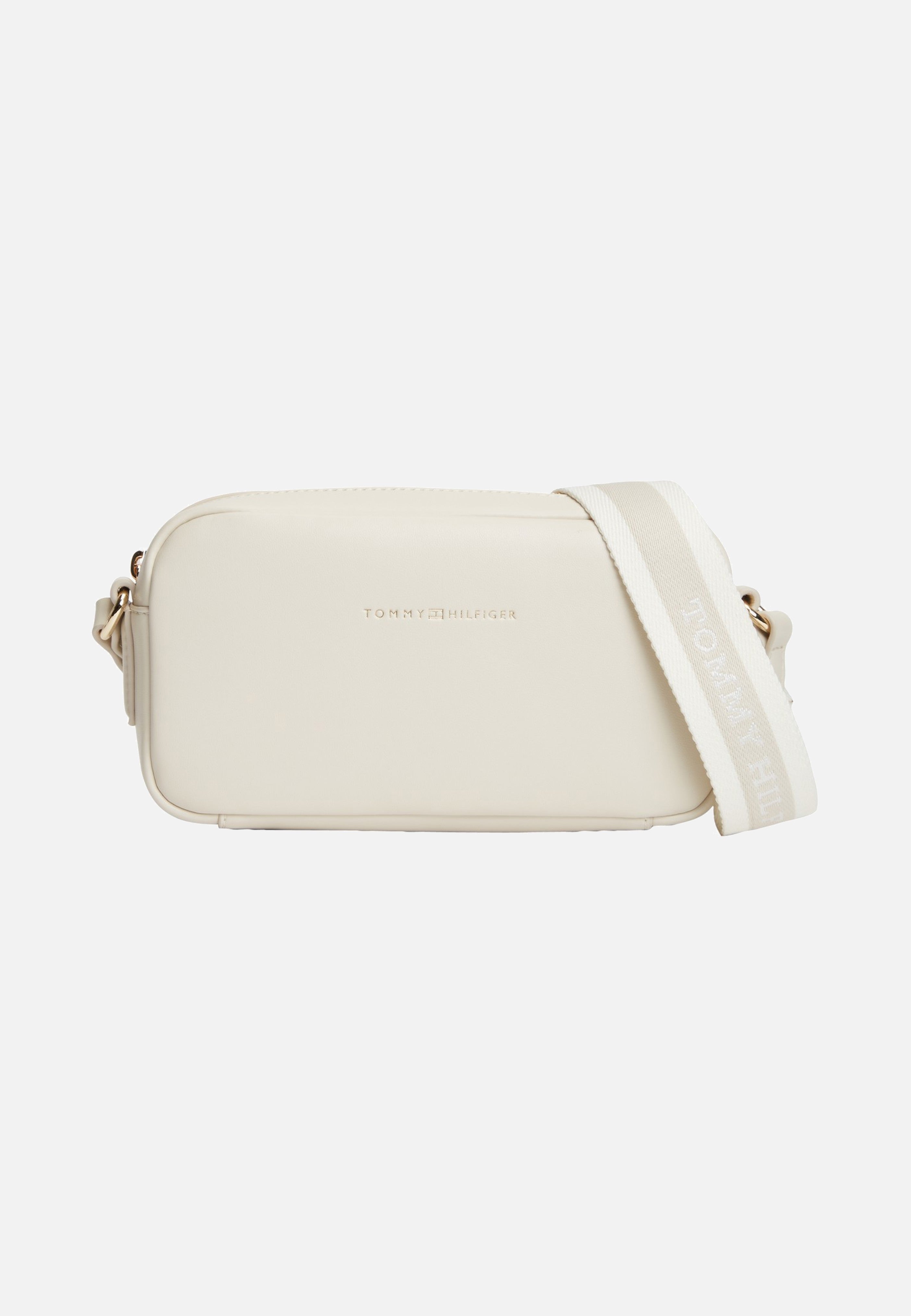 Tommy Hilfiger TH Essential Camera Soft Cream Crossbody Bag