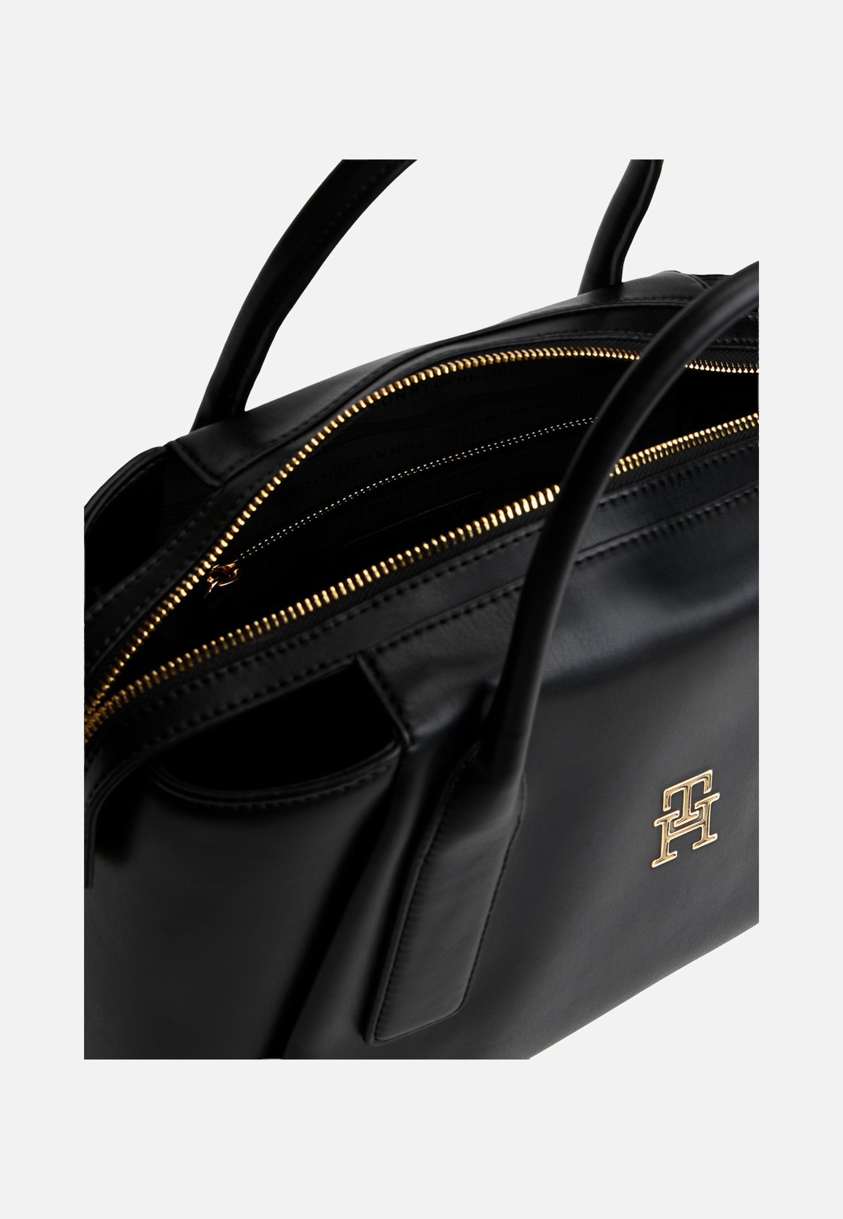 Tommy Hilfiger - TH Essential Satchel Black - Satchel | Women-Image