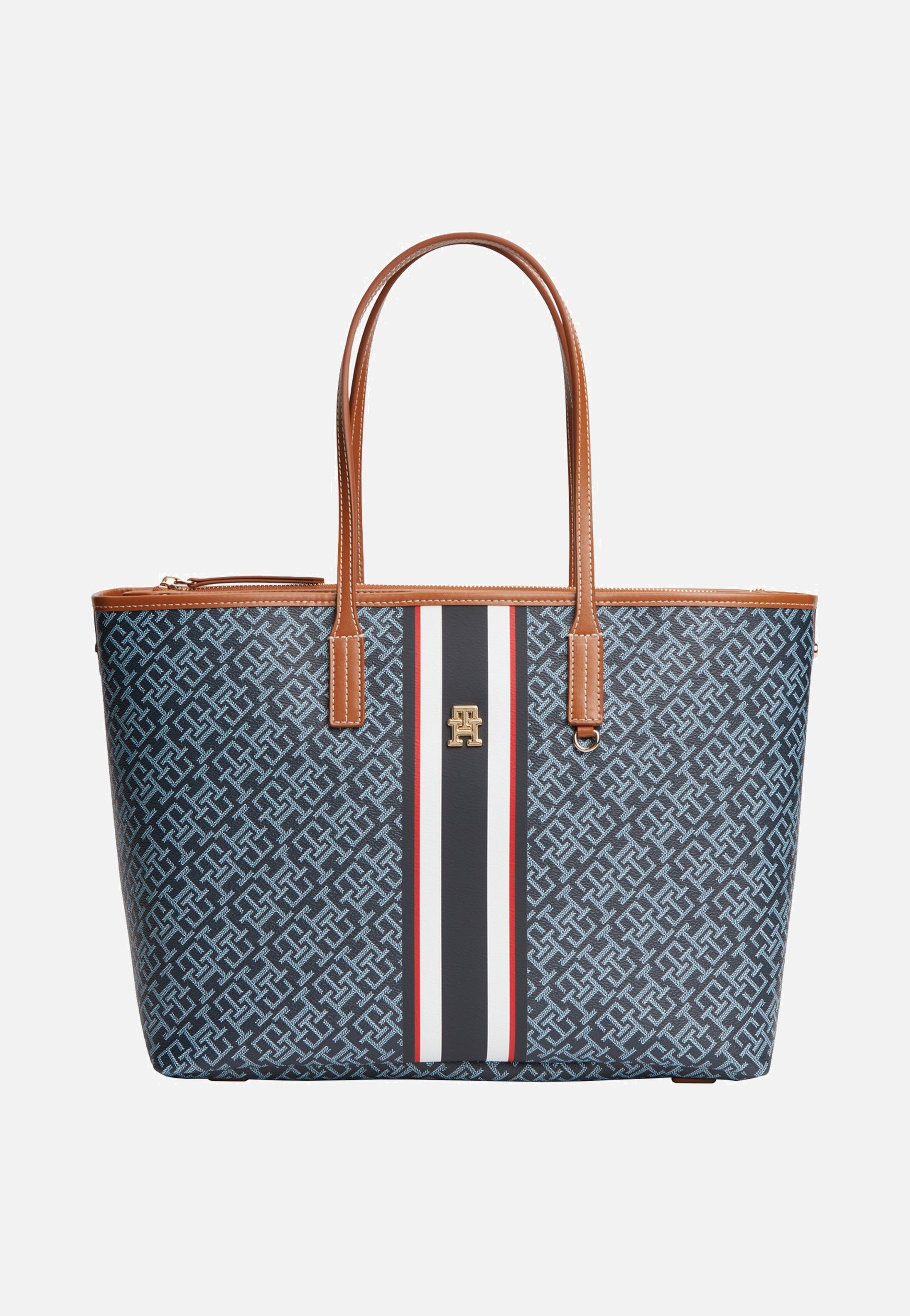 Tommy Hilfiger - TH Monoplay Tote Stripe Le Blue Mix - Shopper | Women-Image