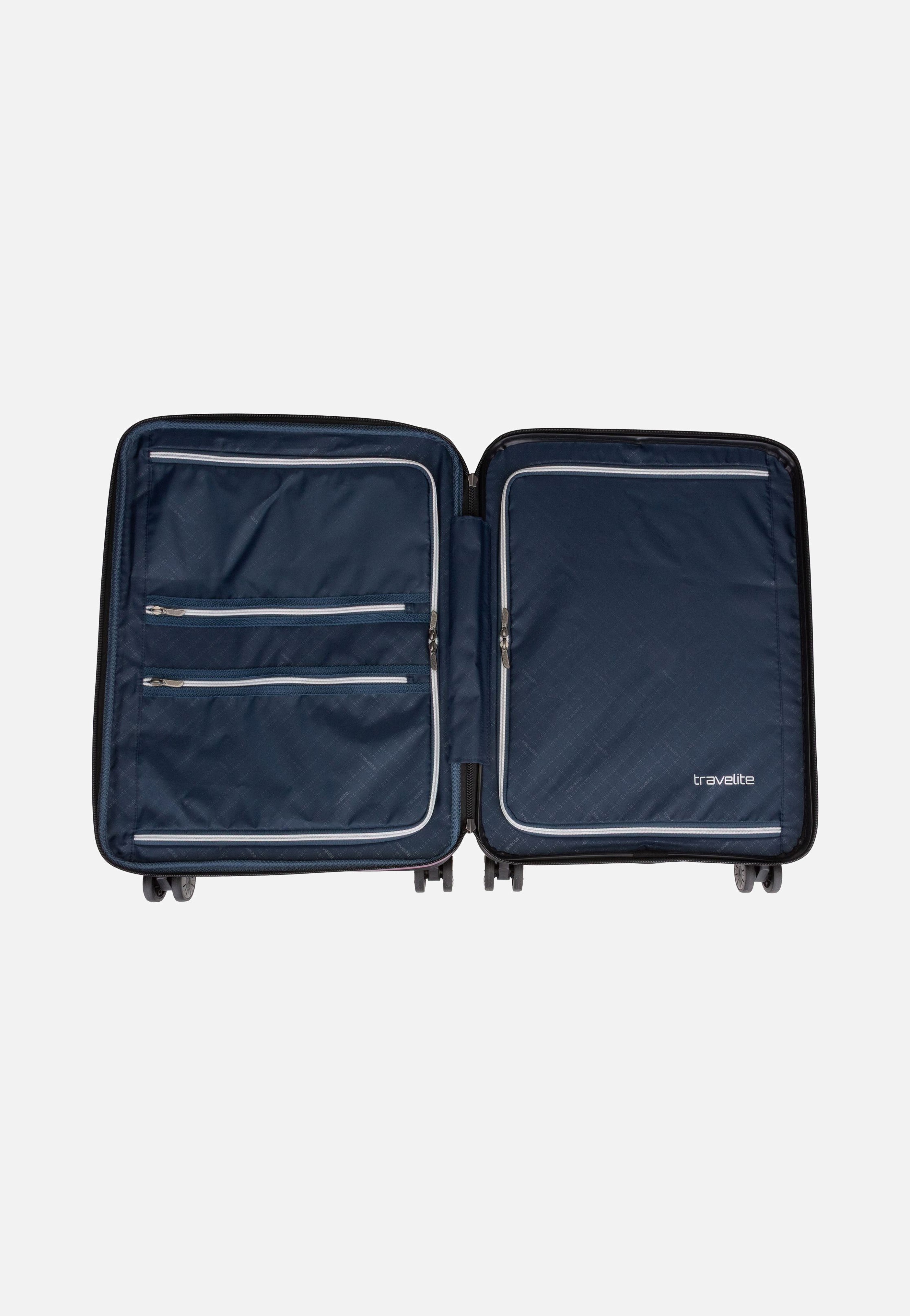 travelite Air Base 4-Rad Trolley S Exp Flieder Suitcase