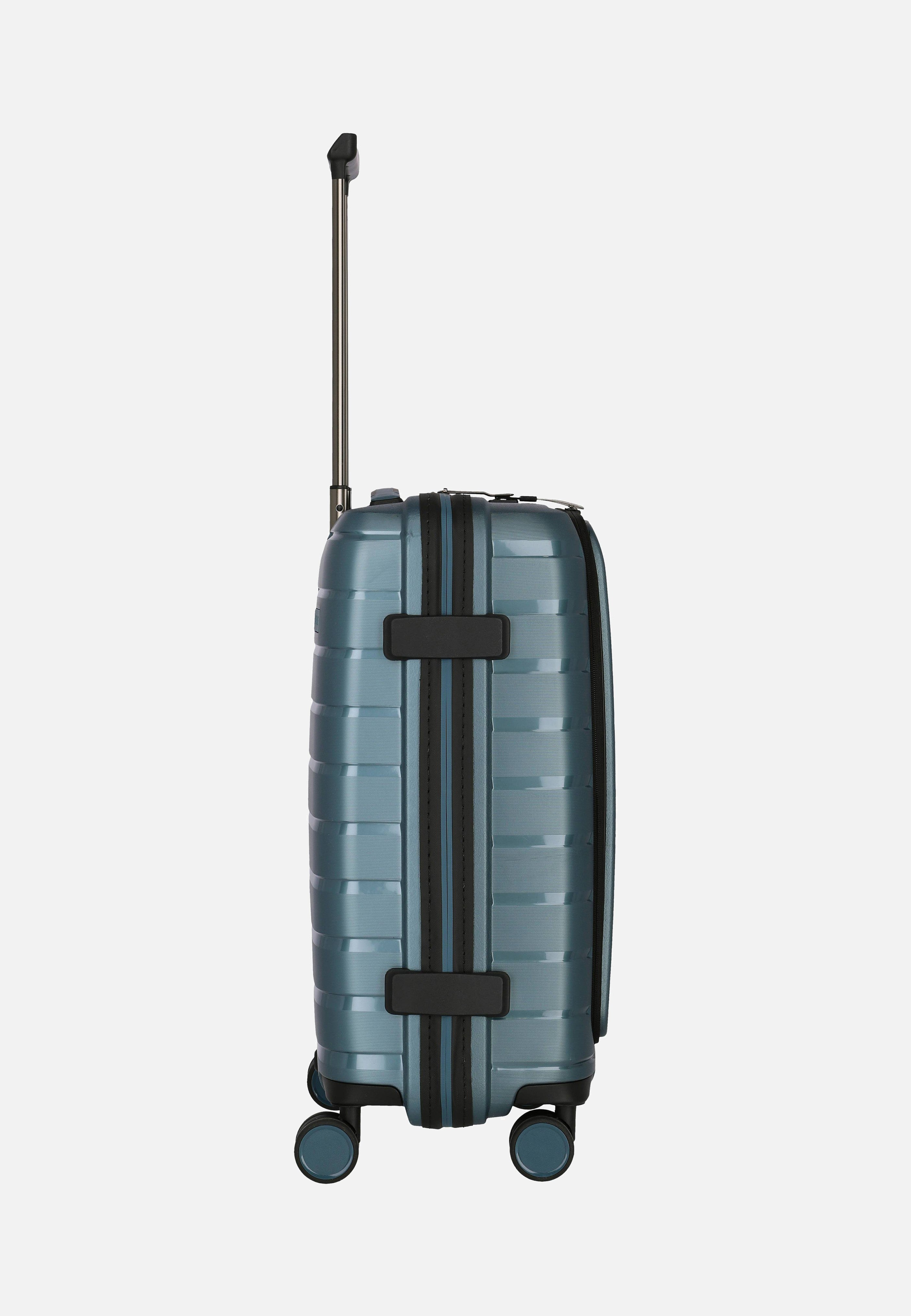 travelite Air Base 4-Rad Trolley S Vortasche Eisblau Suitcase