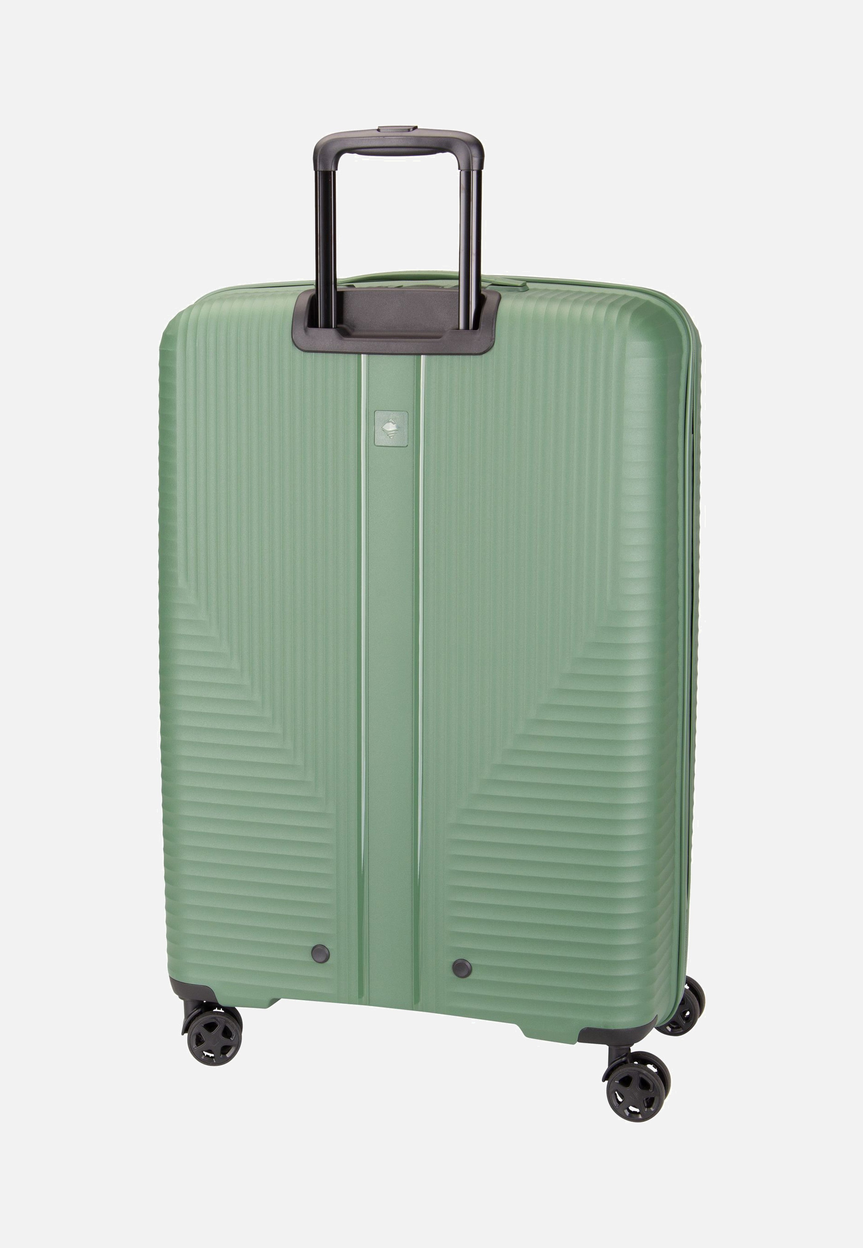travelite - Air Stripe Trolley 4w L Green - Suitcase | Neutral-Image