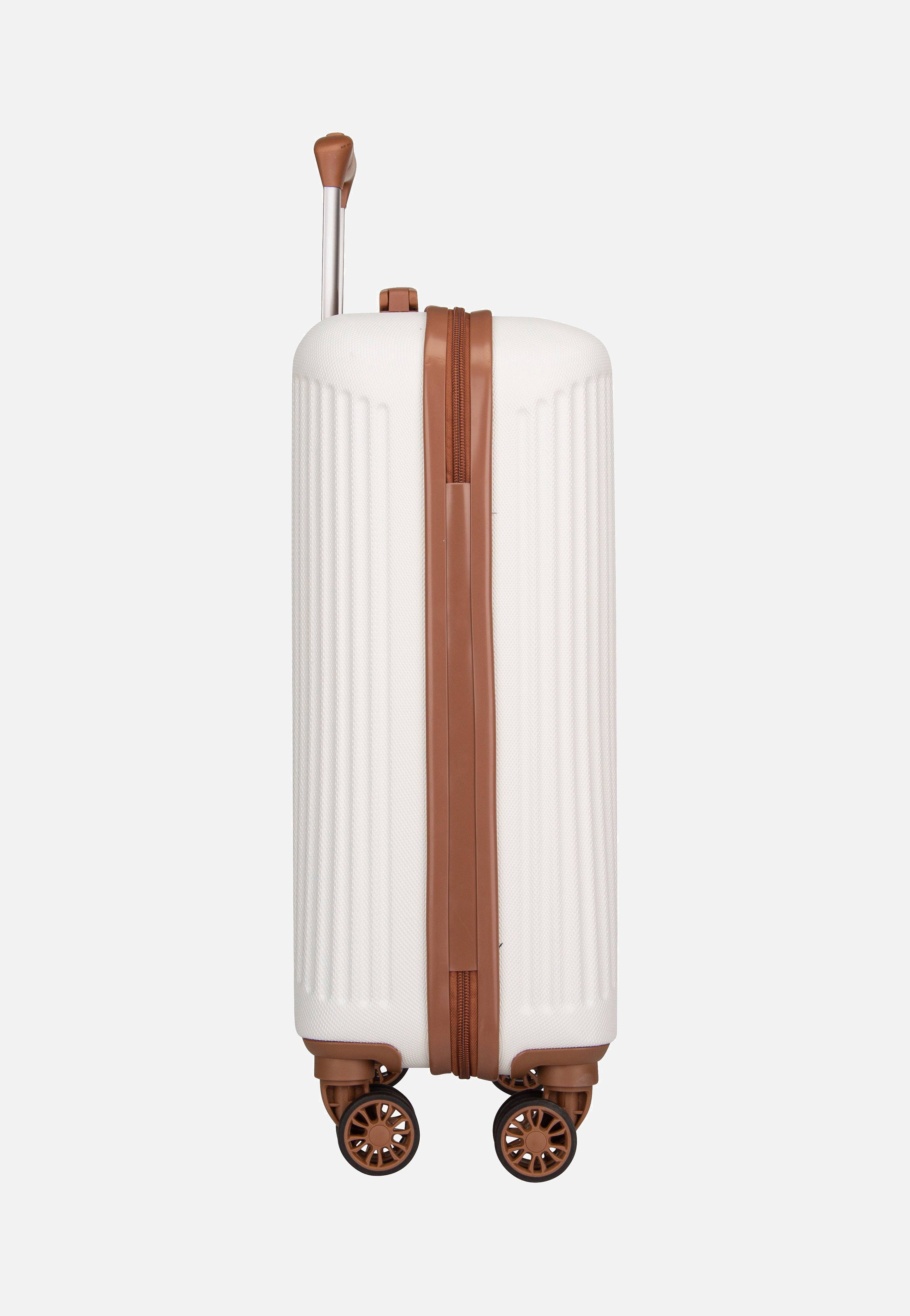 travelite - Bali 4w Trolley S Weiss/Cognac - Suitcase | Neutral-Image