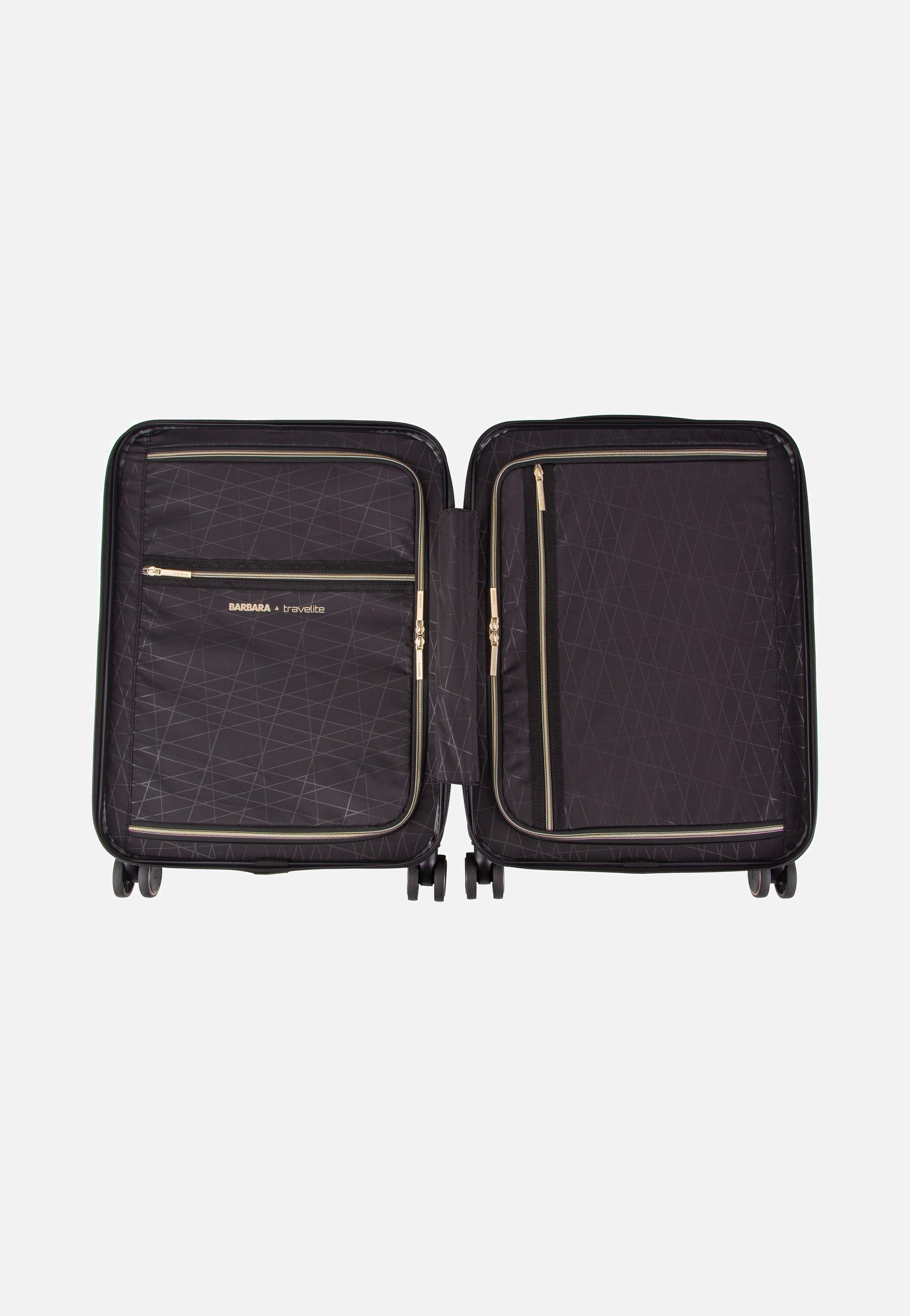 travelite Barbara Novelty 4W Trolley S Black Suitcase
