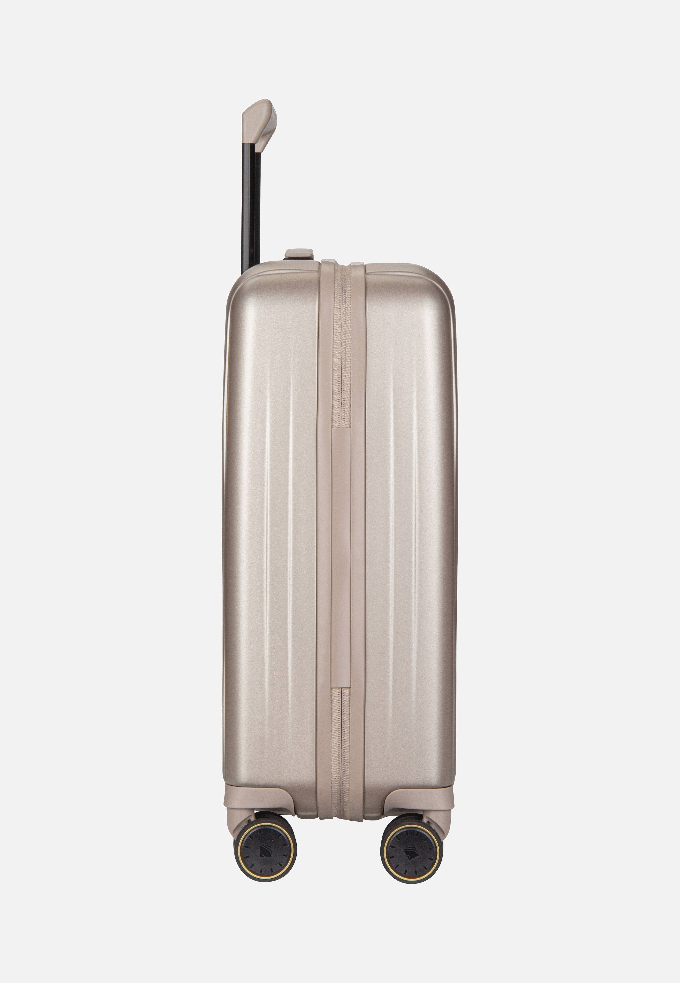 travelite Barbara Novelty 4W Trolley S Satin Nude Suitcase