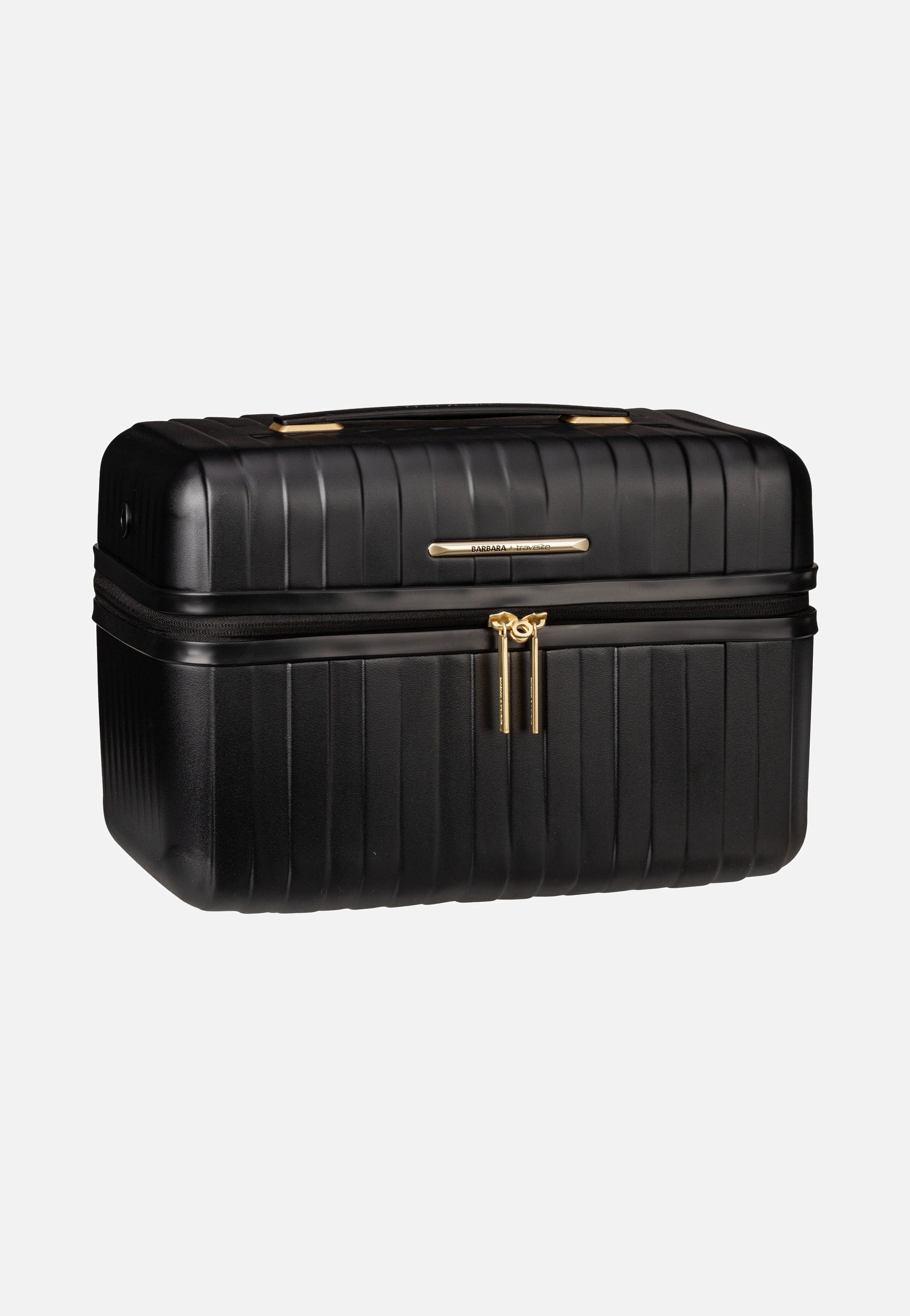 travelite Barbara Novelty Beauty Case Black Cosmetic Case